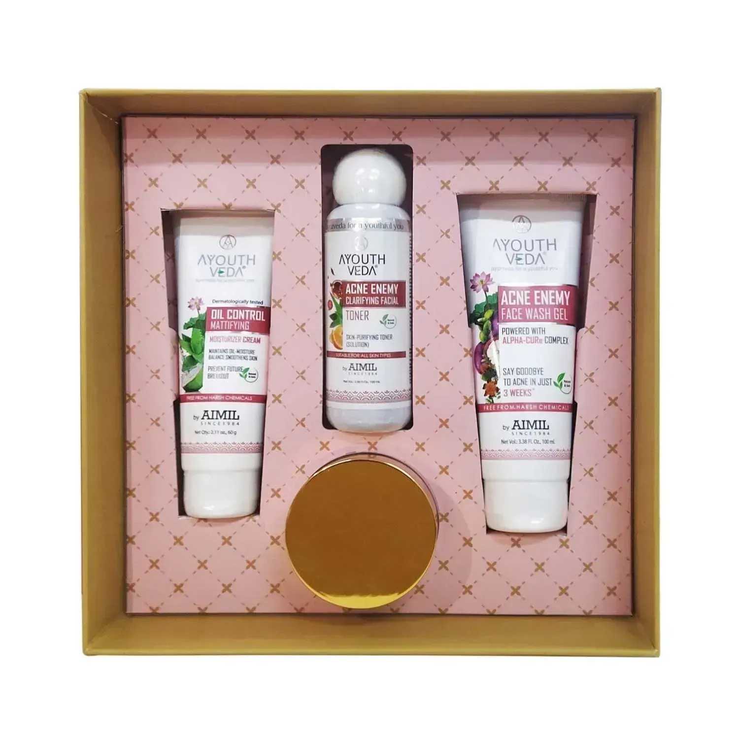 Ayouthveda | Ayouthveda Skin Detox Acne Control Kit - (4 Pcs)