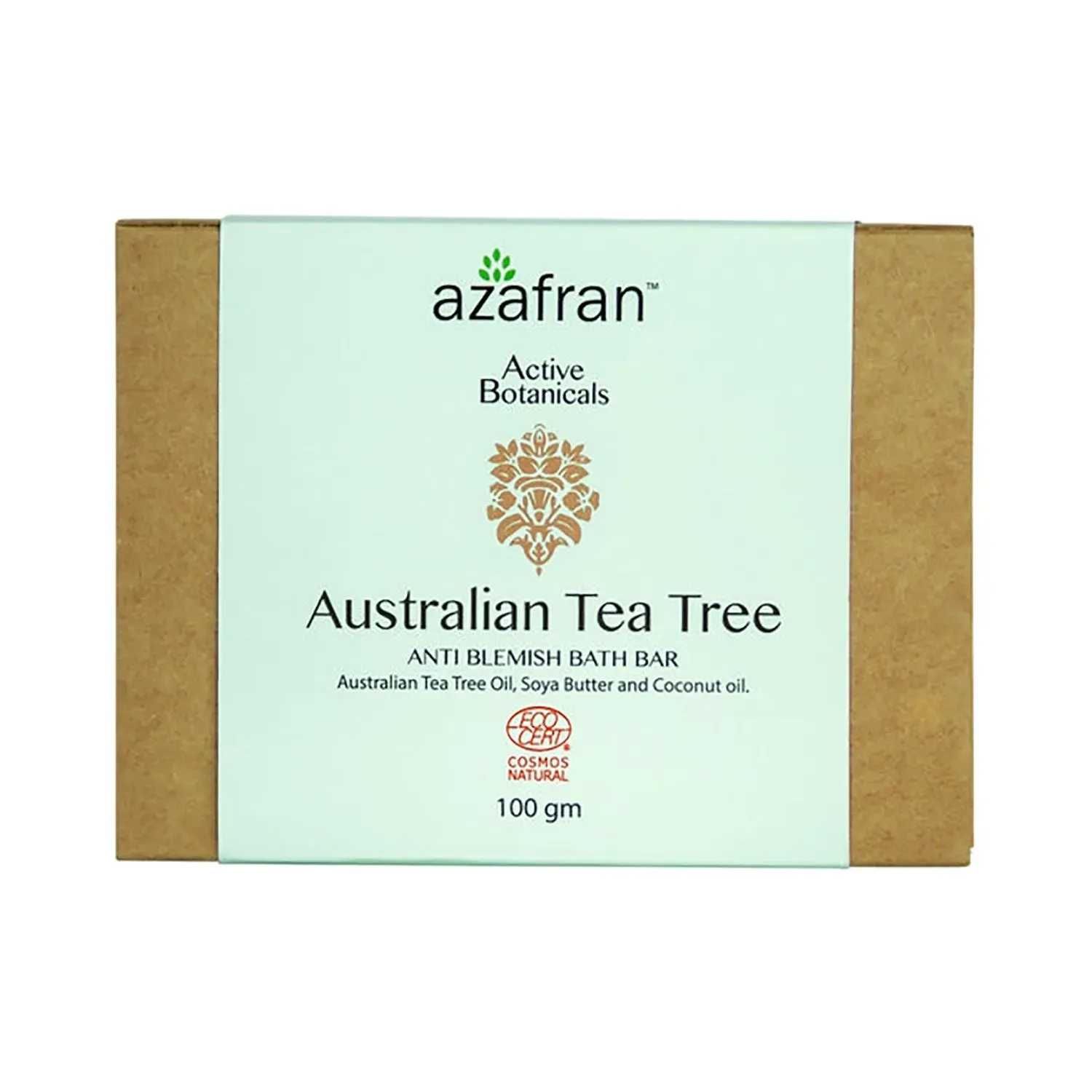 Azafran Active Botanicals | Azafran Active Botanicals Australian Tea Tree Anti-Blemish Bath Bar - (100g)
