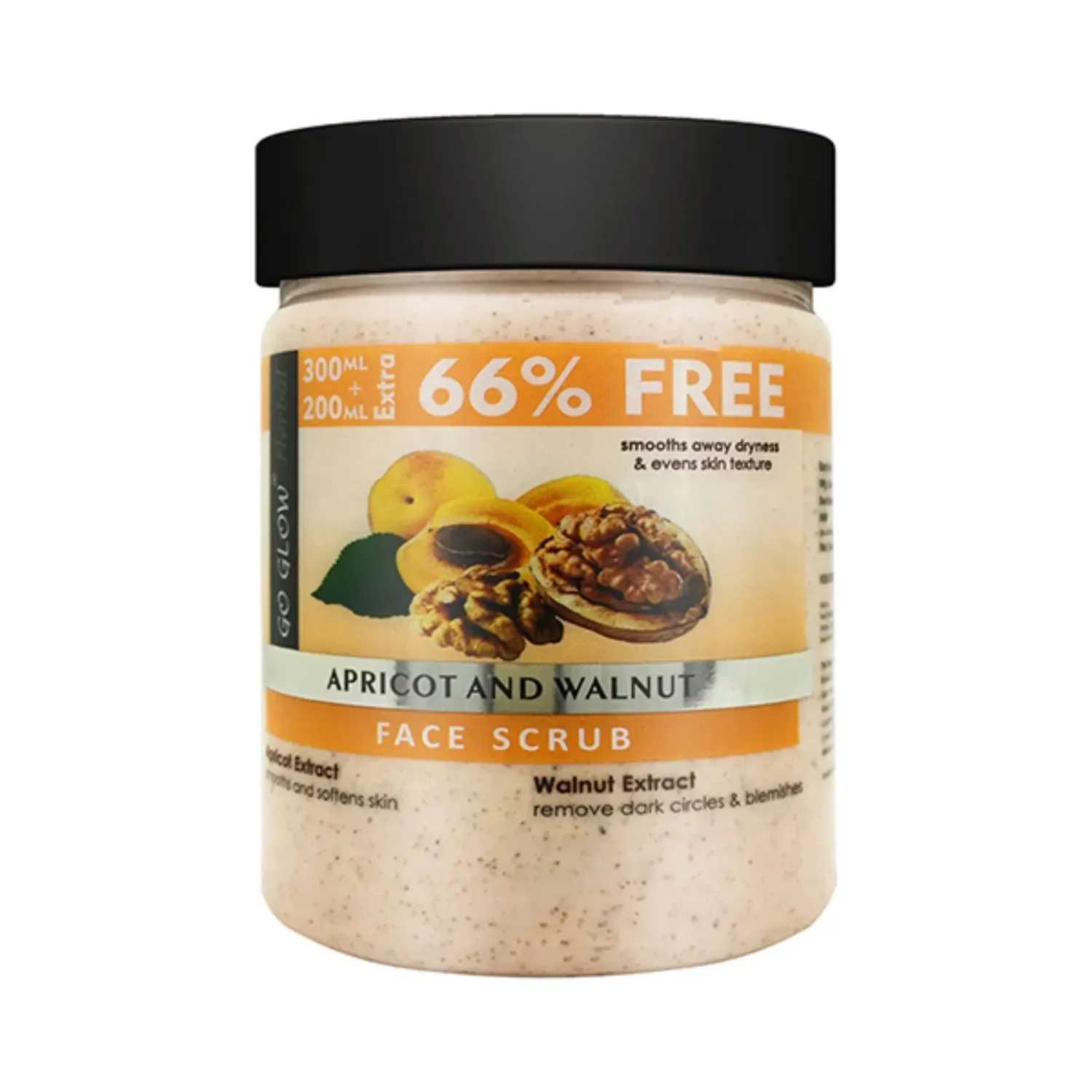 Berina | Berina Go Glow Walnut & Apricot Face Scrub - (500ml)