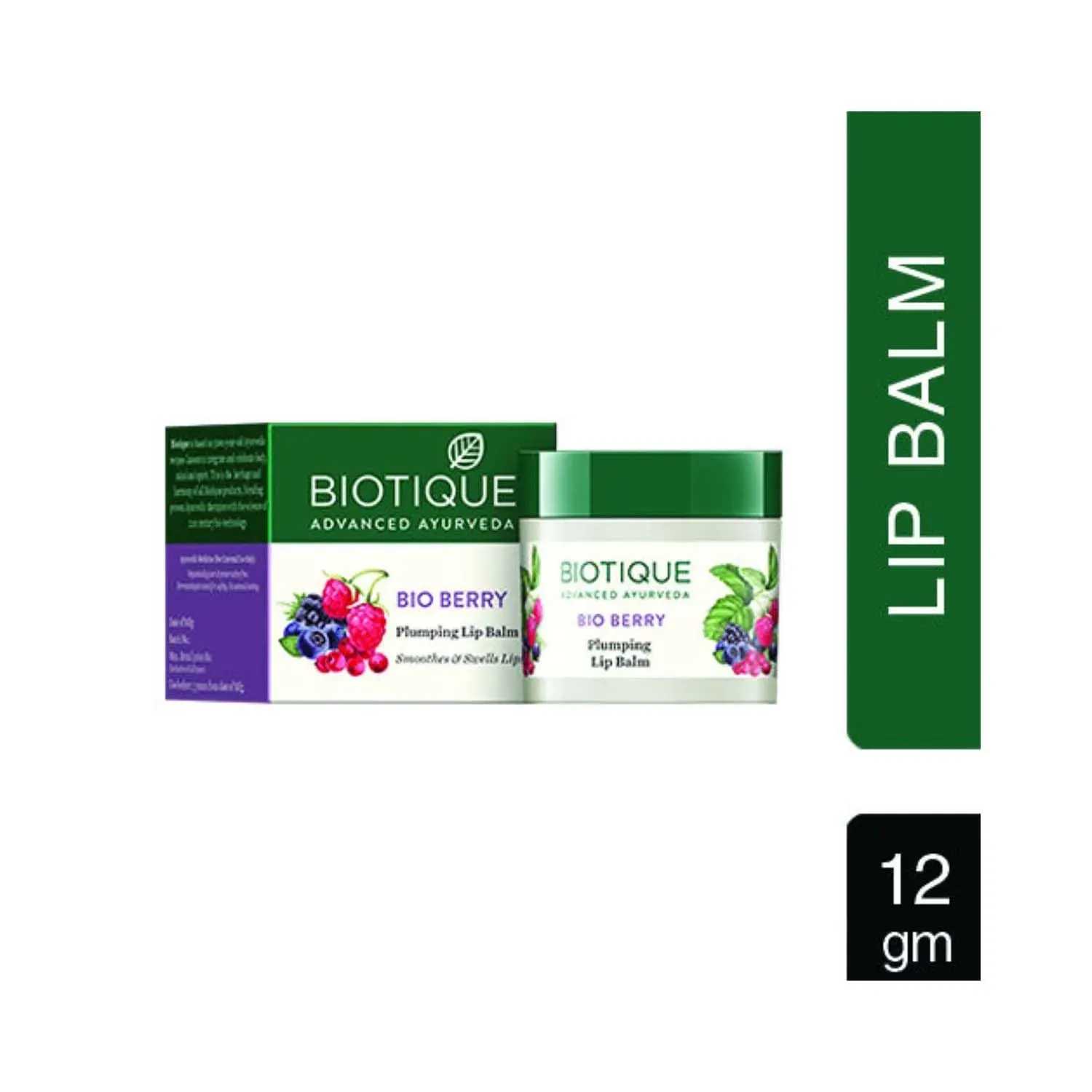Biotique | Biotique Bio Berry Plumping Lip Balm - (12g)