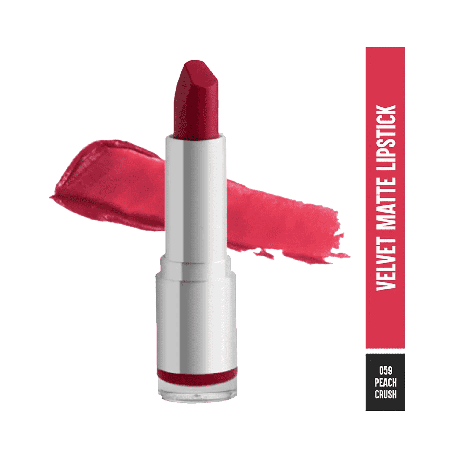 Colorbar | Colorbar Velvet Matte Lipstick - 059 Peach Crush (4.2gm)