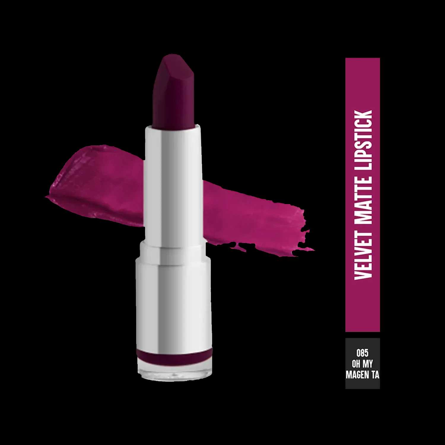 Colorbar | Colorbar Velvet Matte Lipstick - 085 Oh My Magenta (4.2gm)