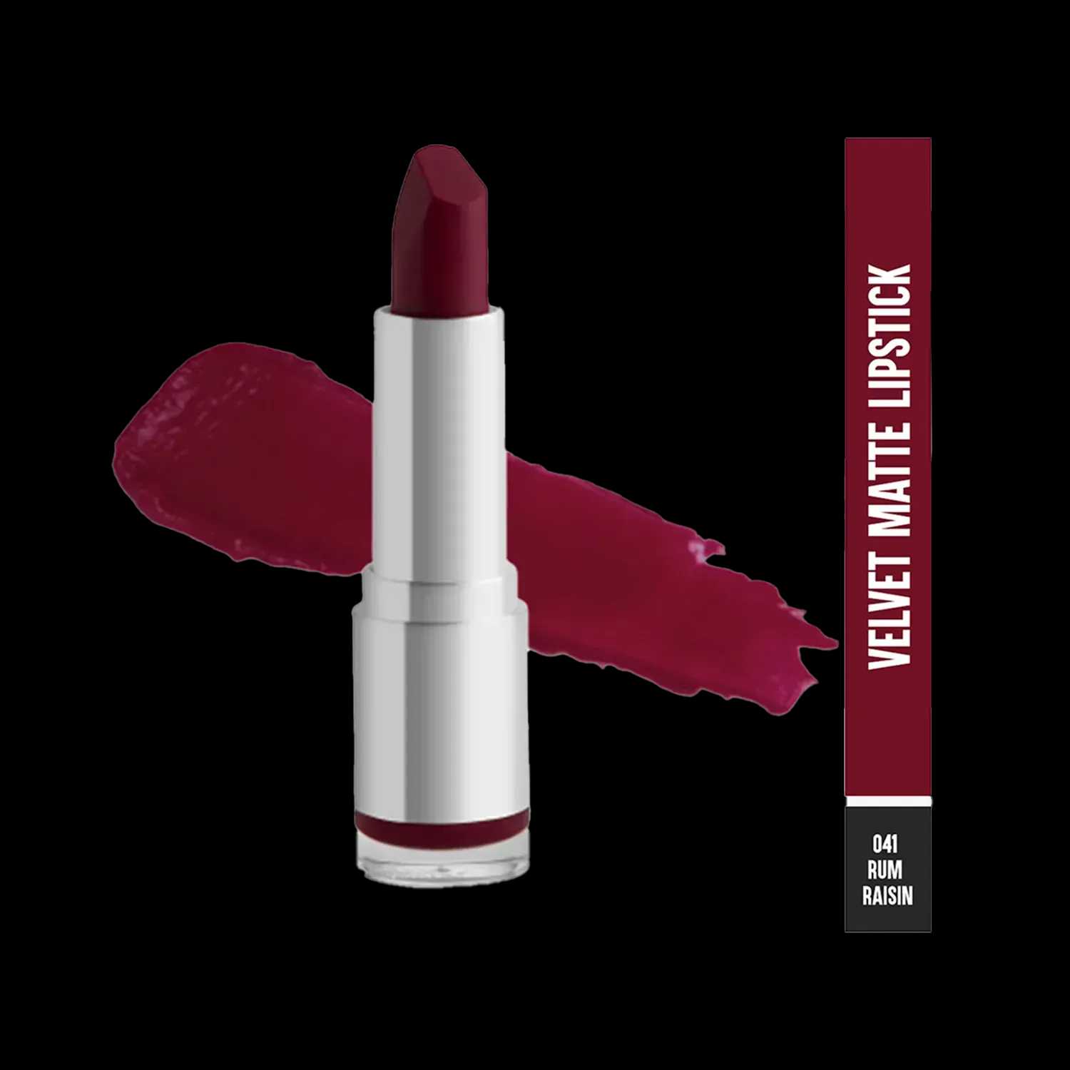 Colorbar | Colorbar Velvet Matte Lipstick - 041 Rum Raisin (4.2gm)