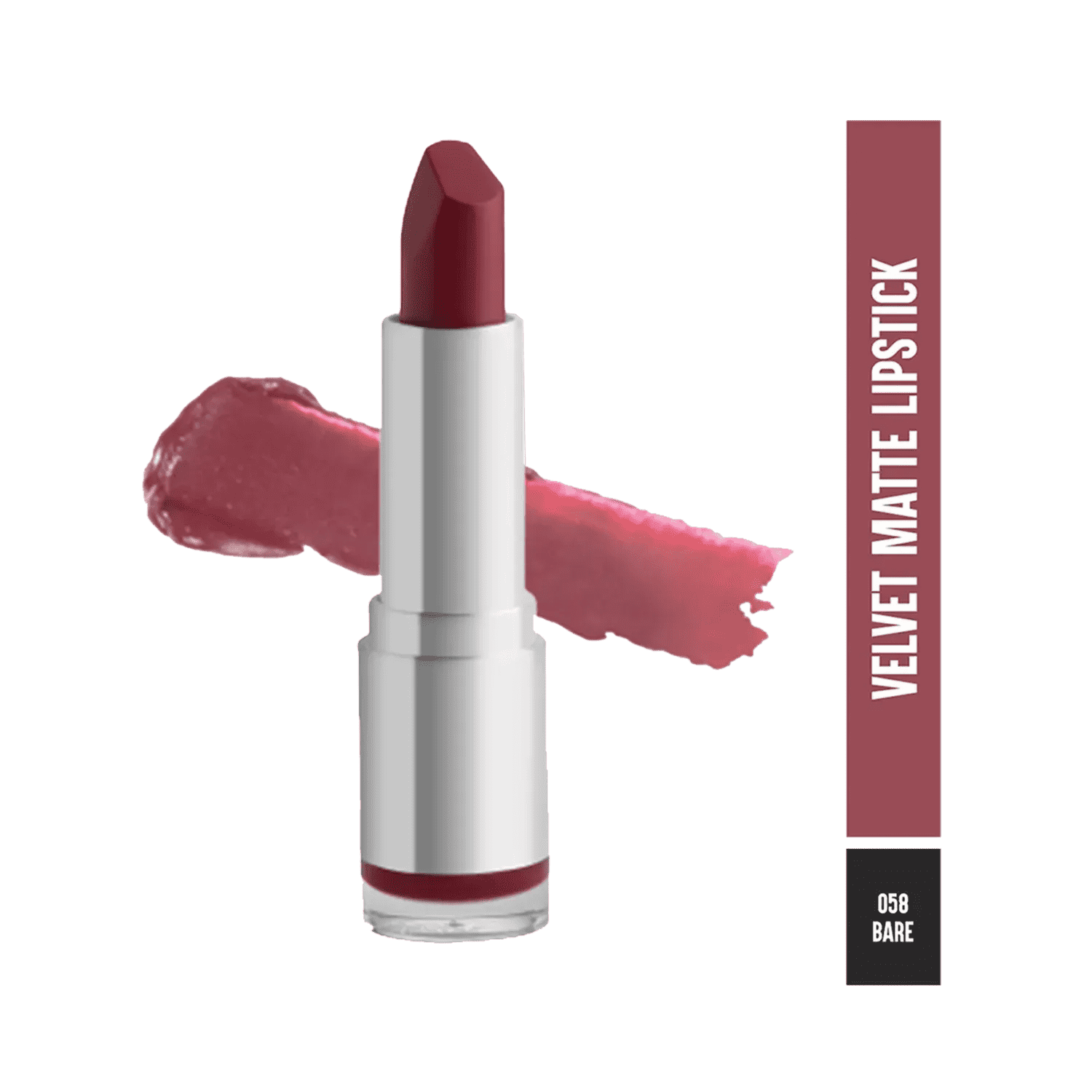 Colorbar | Colorbar Velvet Matte Lipstick - 058 Bare (4.2gm)