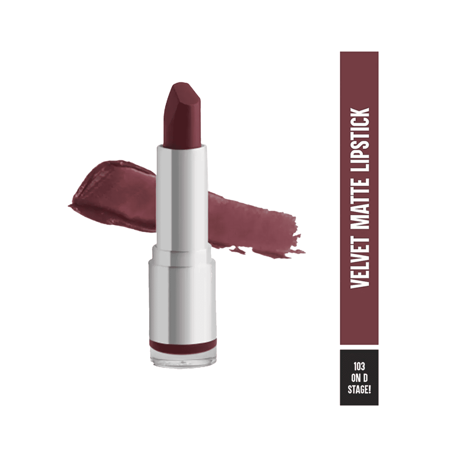 Colorbar | Colorbar Velvet Matte Lipstick - 103 On D Stage! (4.2gm)