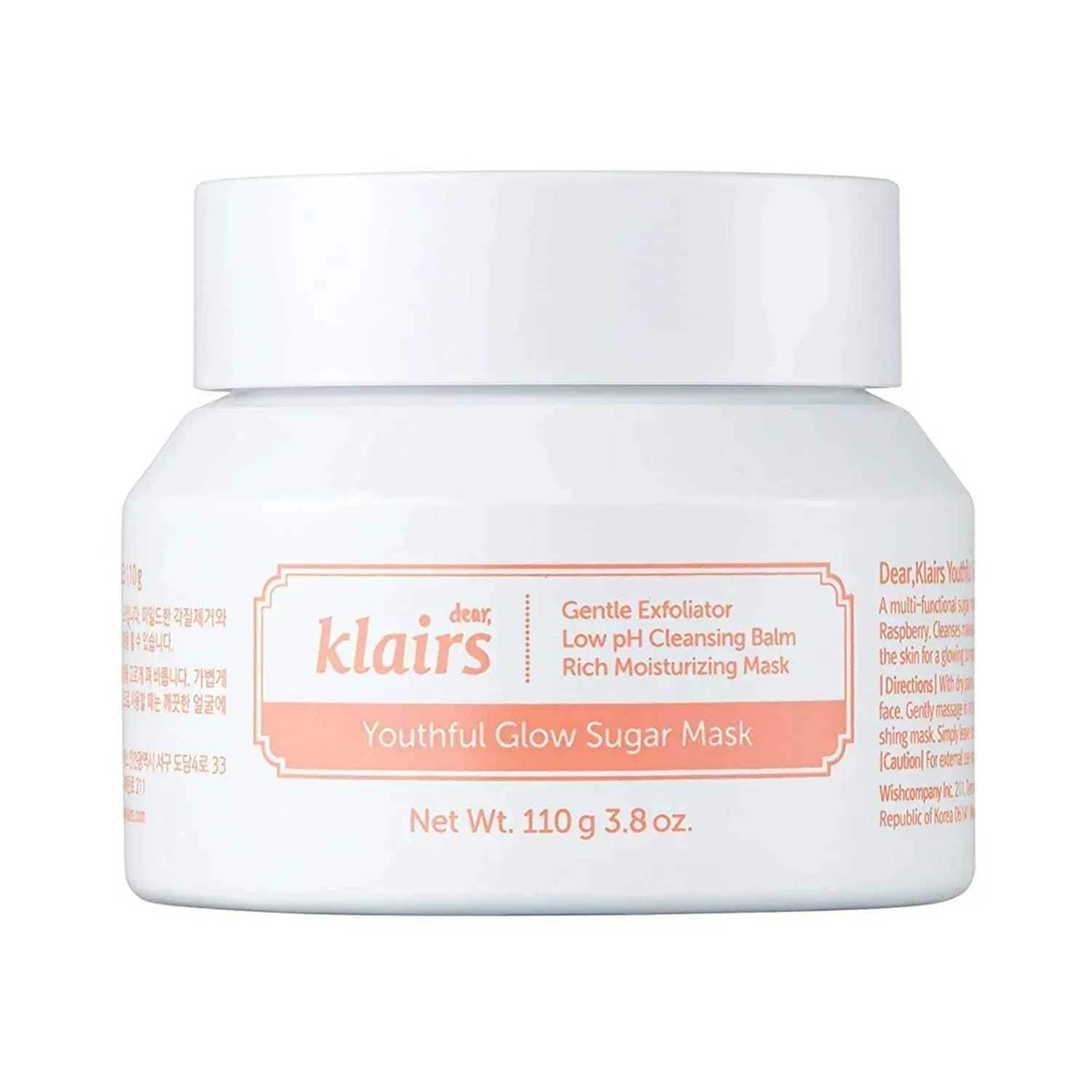 Dear, Klairs | Klairs Youthful Glow Sugar Mask - (110g)