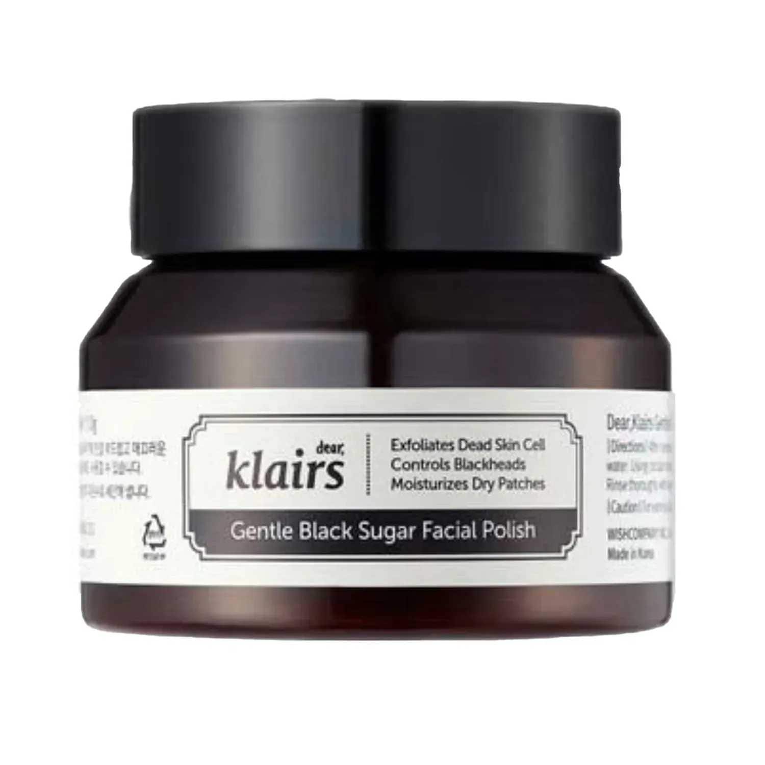 Dear, Klairs | Klairs Gentle Black Sugar Facial Polish - (110g)