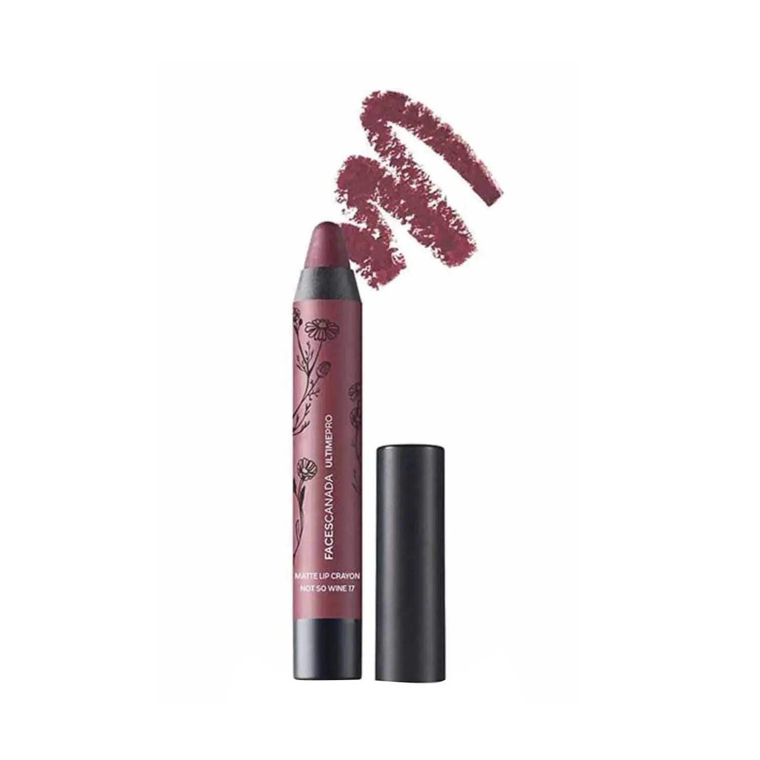 Faces Canada | Faces Canada Ultime Pro Matte Lip Crayon - 13 Not So Wine (2.5g)