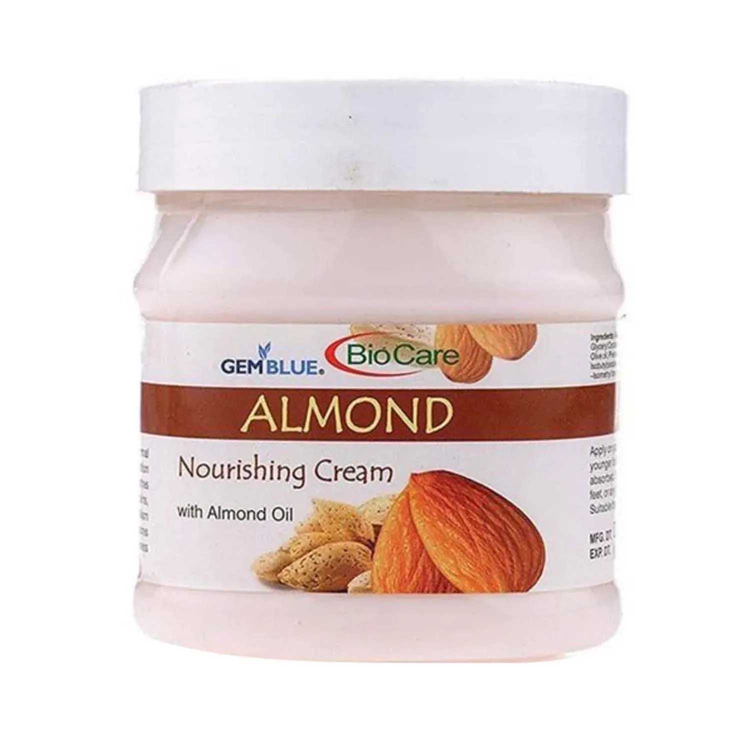 Gemblue Biocare | Gemblue Biocare Almond Nourishing Cream - (500ml)