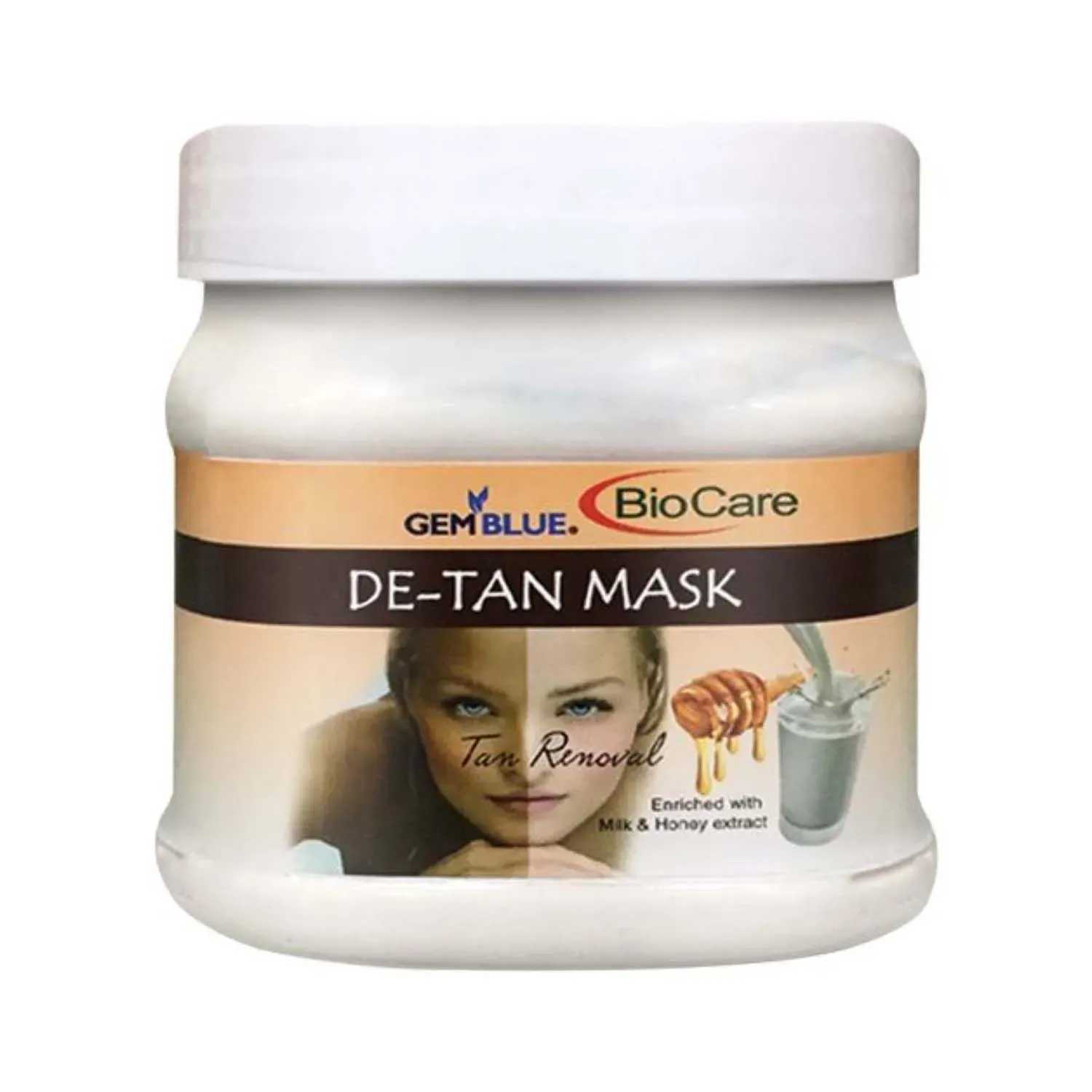 Gemblue Biocare | Gemblue Biocare De Tan Face Mask - (500ml)