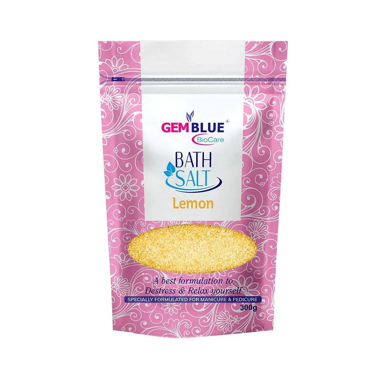 Gemblue Biocare | Gemblue Biocare Lemon Epsom Bath Salt - (300g)