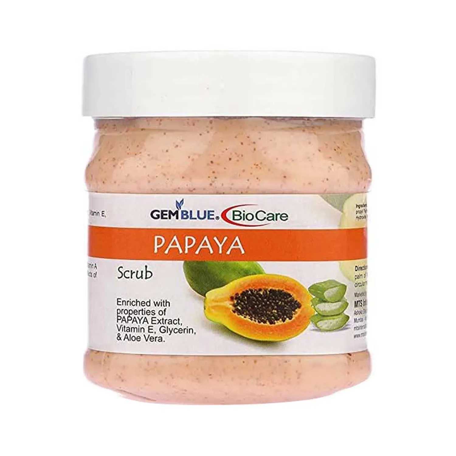 Gemblue Biocare | Gemblue Biocare Papaya Face And Body Scrub - (500ml)