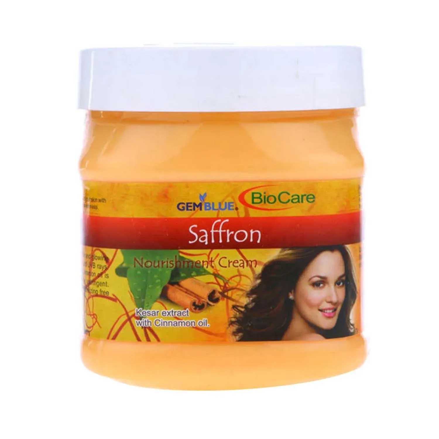 Gemblue Biocare | Gemblue Biocare Saffron Face And Body Cream - (500ml)