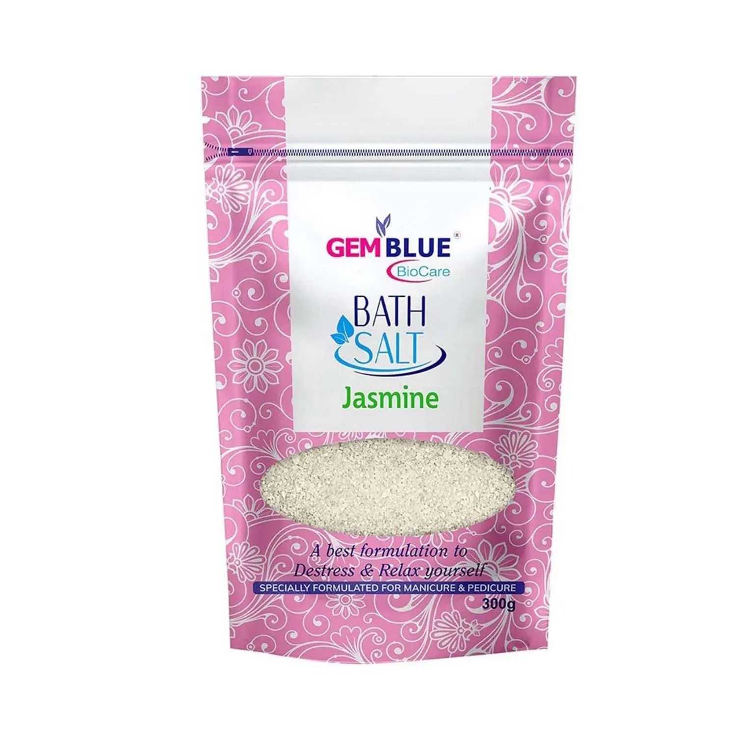 Gemblue Biocare | Gemblue Biocare Jasmine Epsom Bath Salt - (300g)