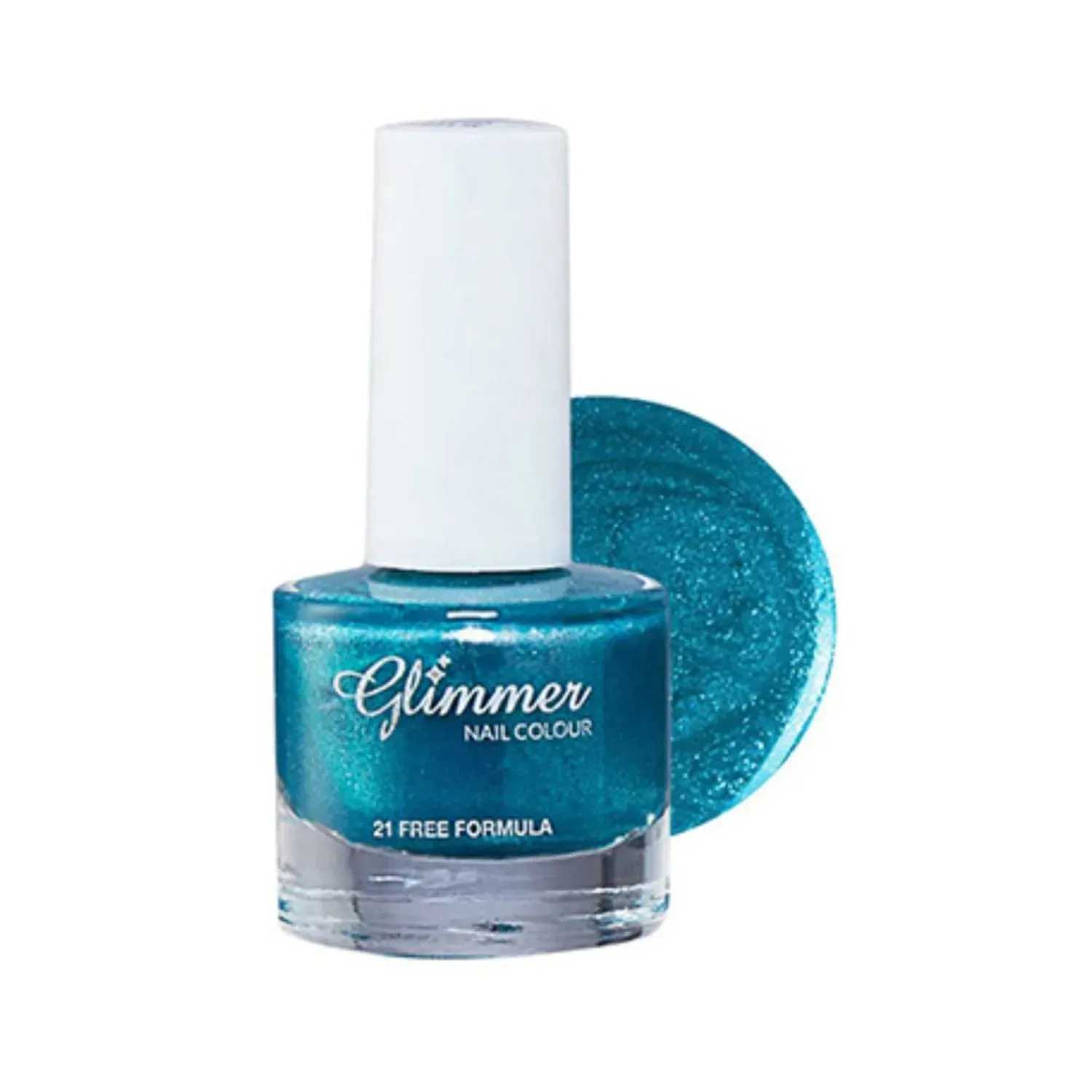 Glimmer | Glimmer Nail Enamel - Ocean Blue (8ml)