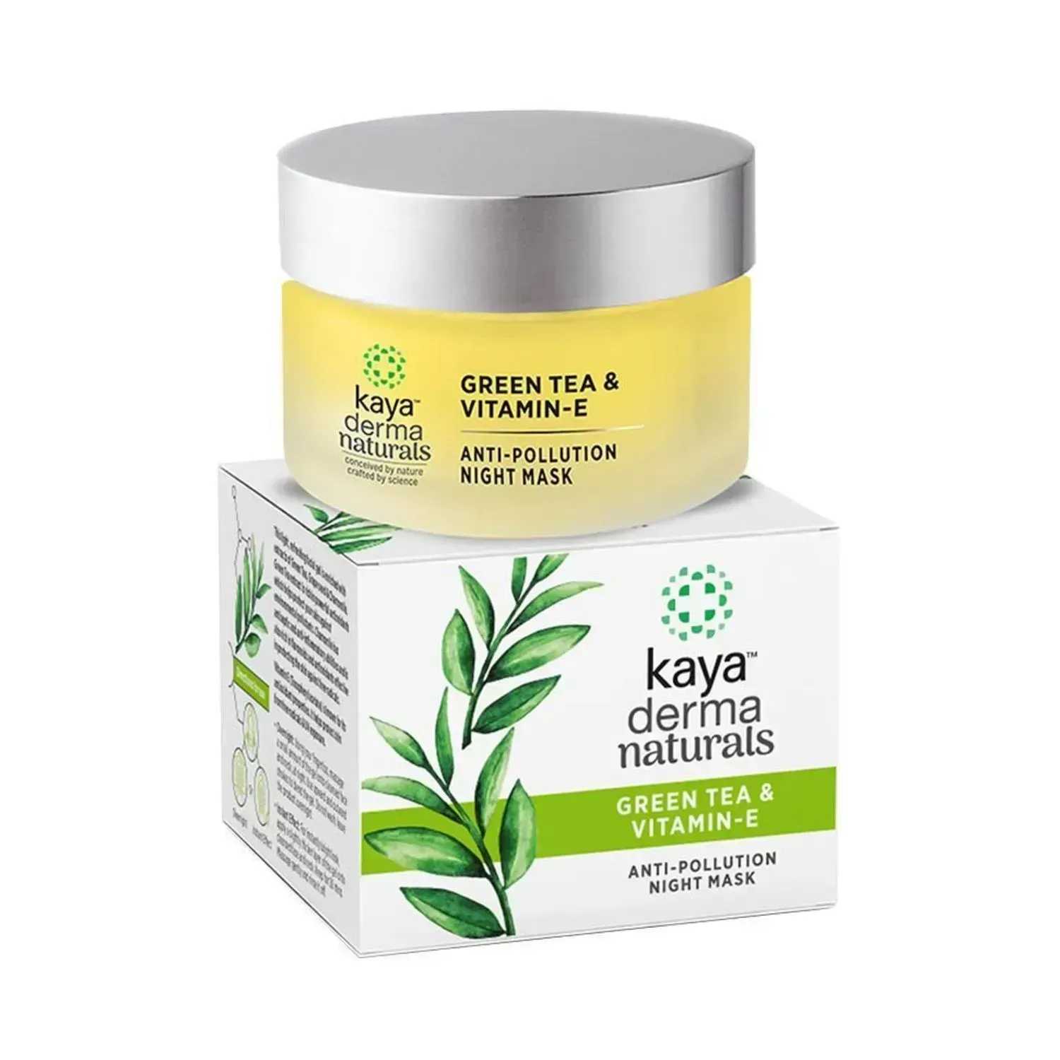 KAYA | Kaya Green Tea & Vitamin E Anti Pollution Night Mask - (50g)