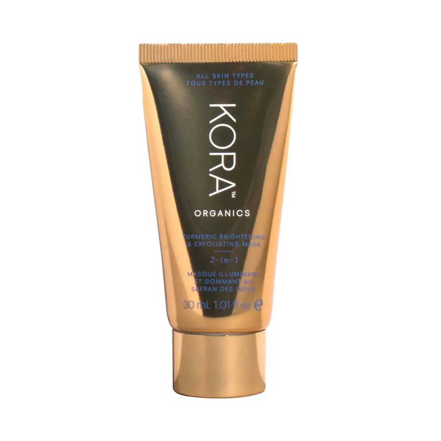 Kora Organics | Kora Organics 2-In-1 Turmeric Brightening & Exfoliating Mask - (30ml)
