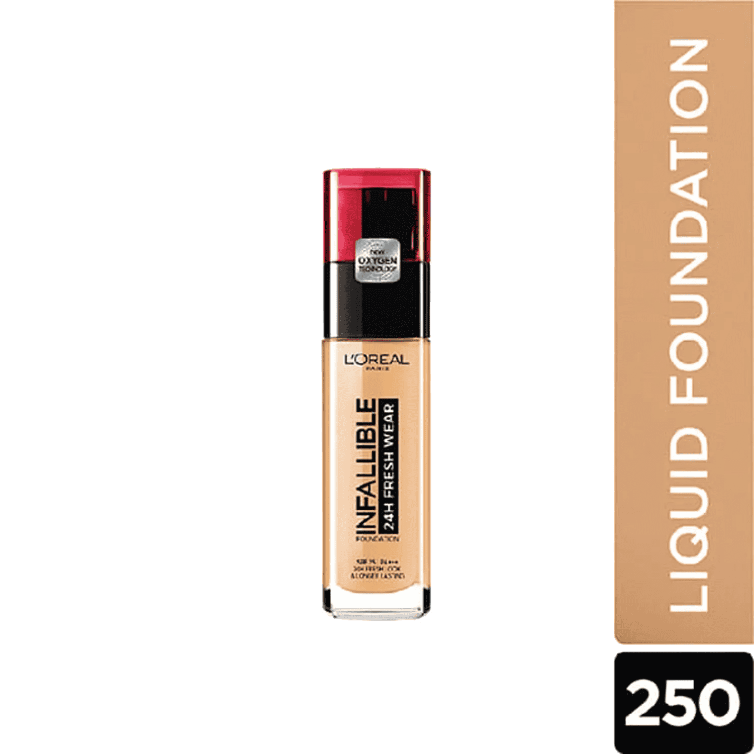 L'Oreal Paris | L'Oreal Paris Infallible 24H Fresh Wear Foundation, 250 Radiant Sand