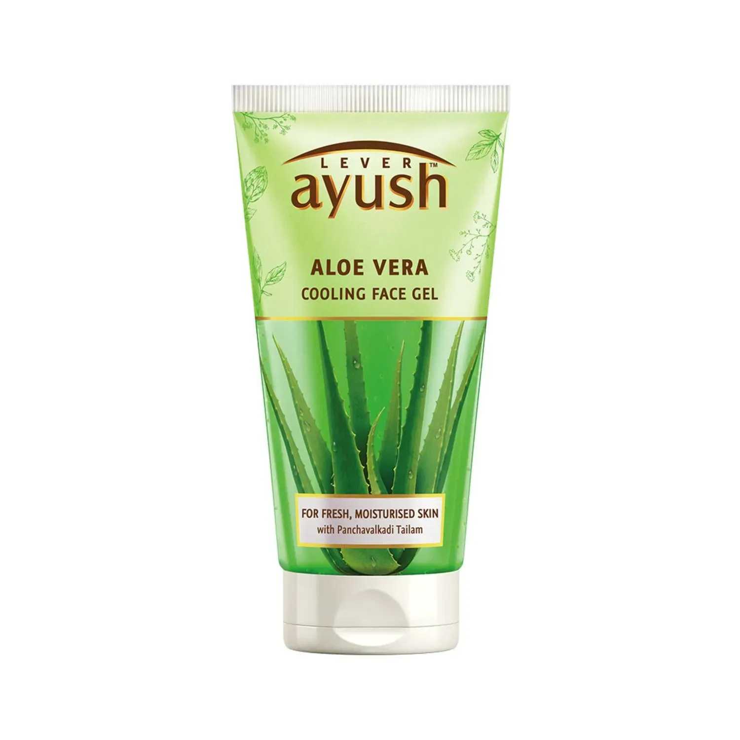 Lever Ayush | Lever Ayush Natural Ayurvedic Aloe Vera Cooling Face Gel - (150g)