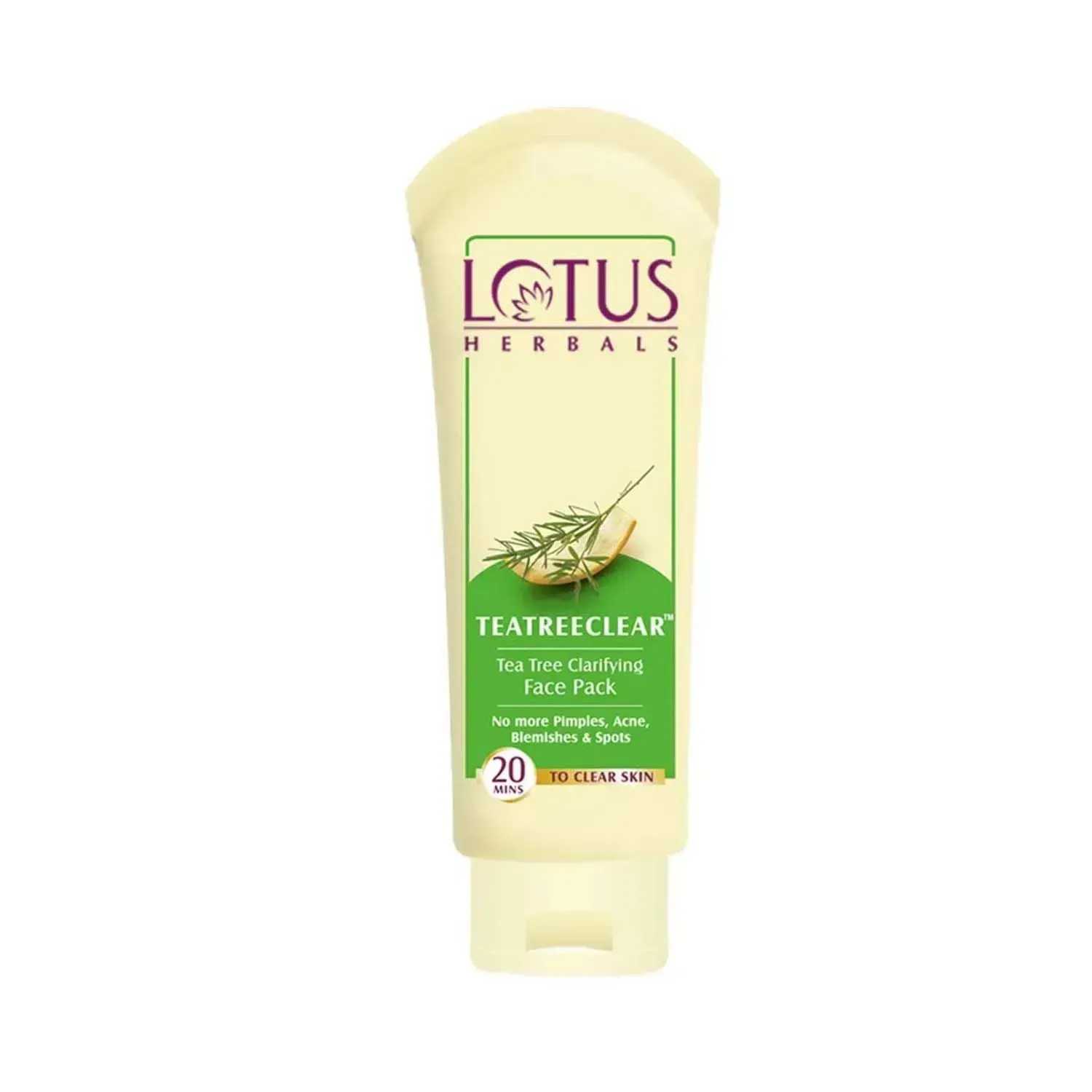 Lotus | Lotus Herbals Tea Tree Clarifying Face Pack - (120g)