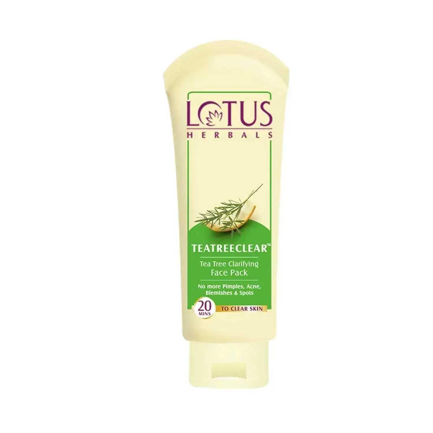 Lotus | Lotus Herbals Tea Tree Clarifying Face Pack - (60g)