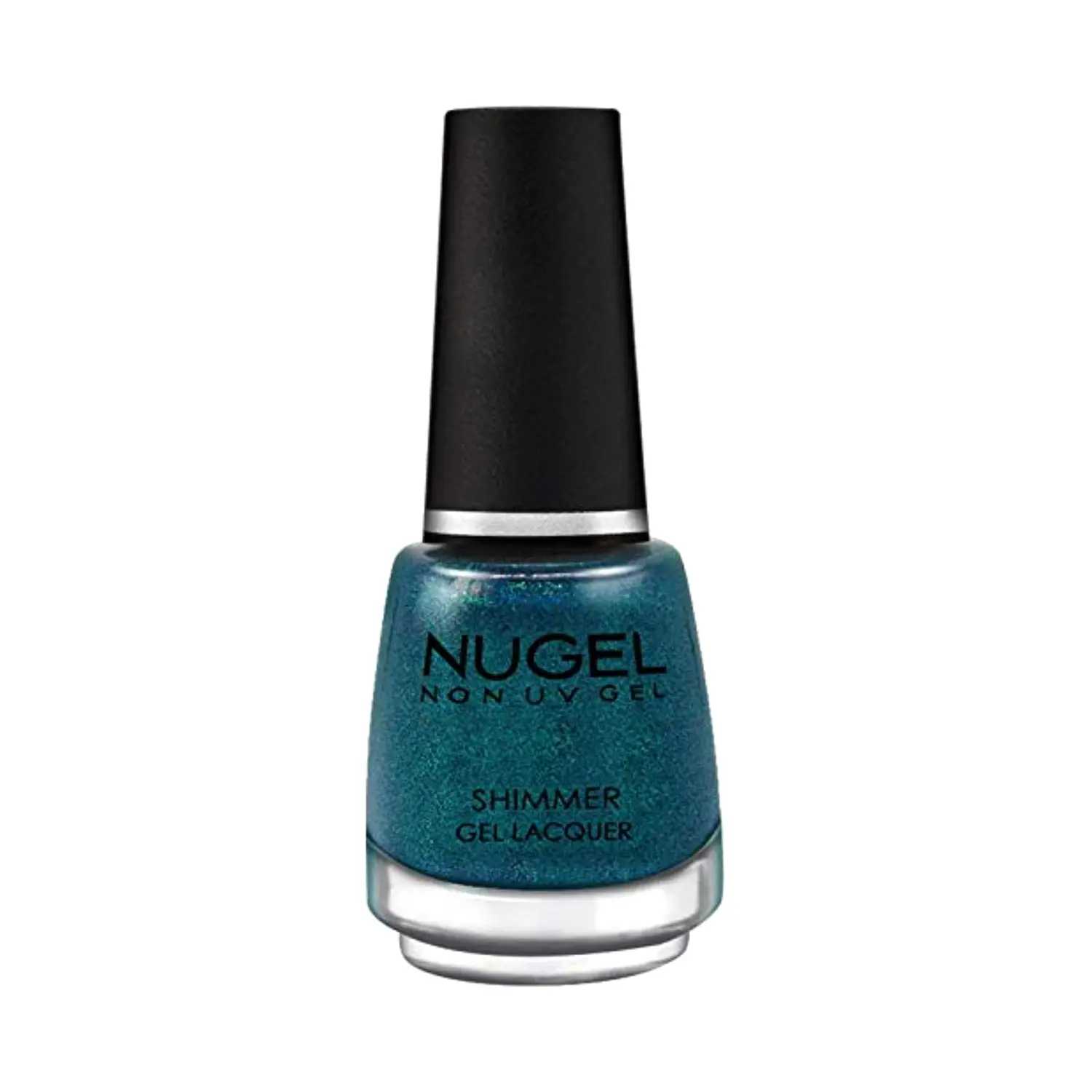 Nugel | Nugel Non UV Gel Shimmer Nail Enamel - S3 Diamond Pine Green (13ml)