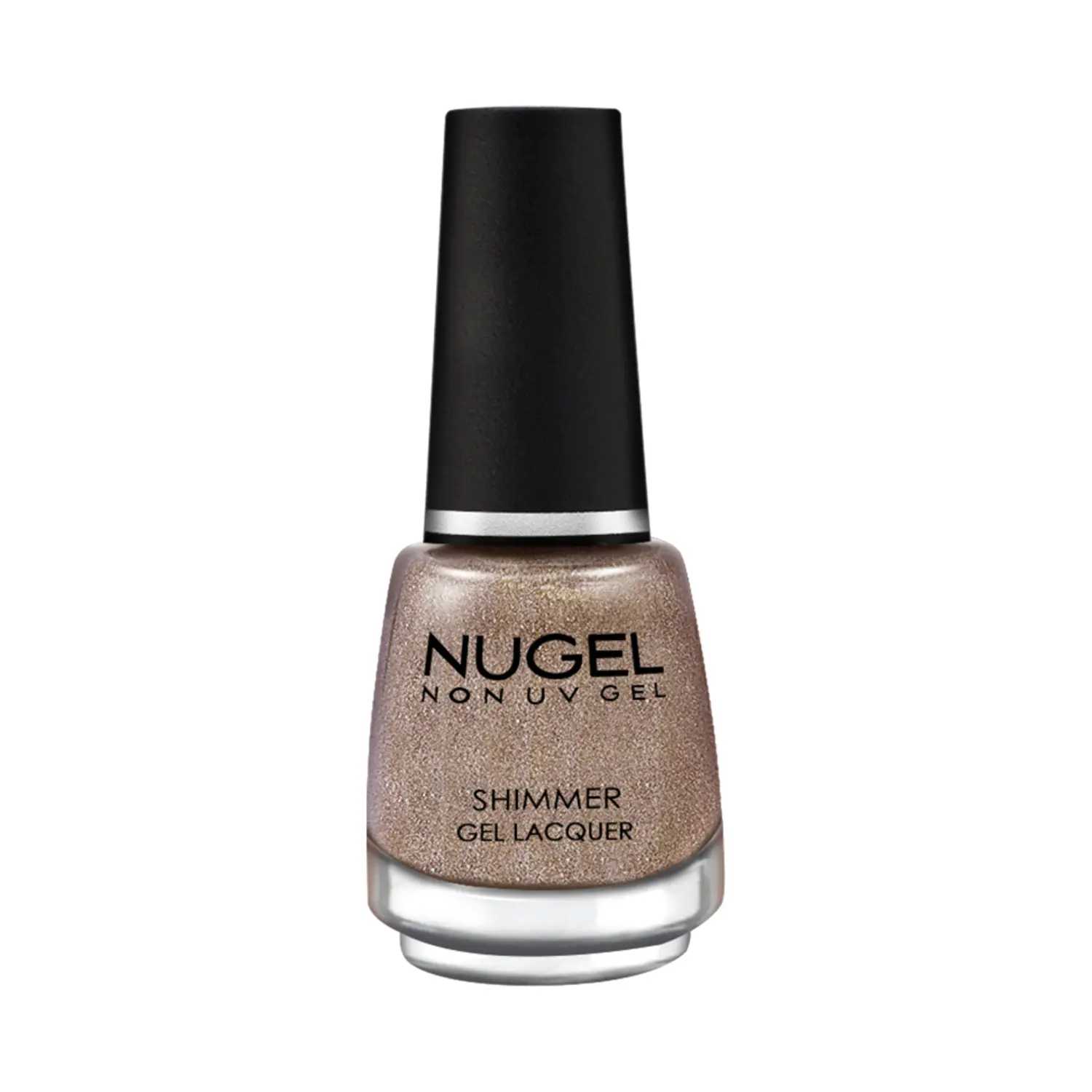 Nugel | Nugel Non UV Gel Shimmer Nail Enamel - S6 Diamond Copper (13ml)
