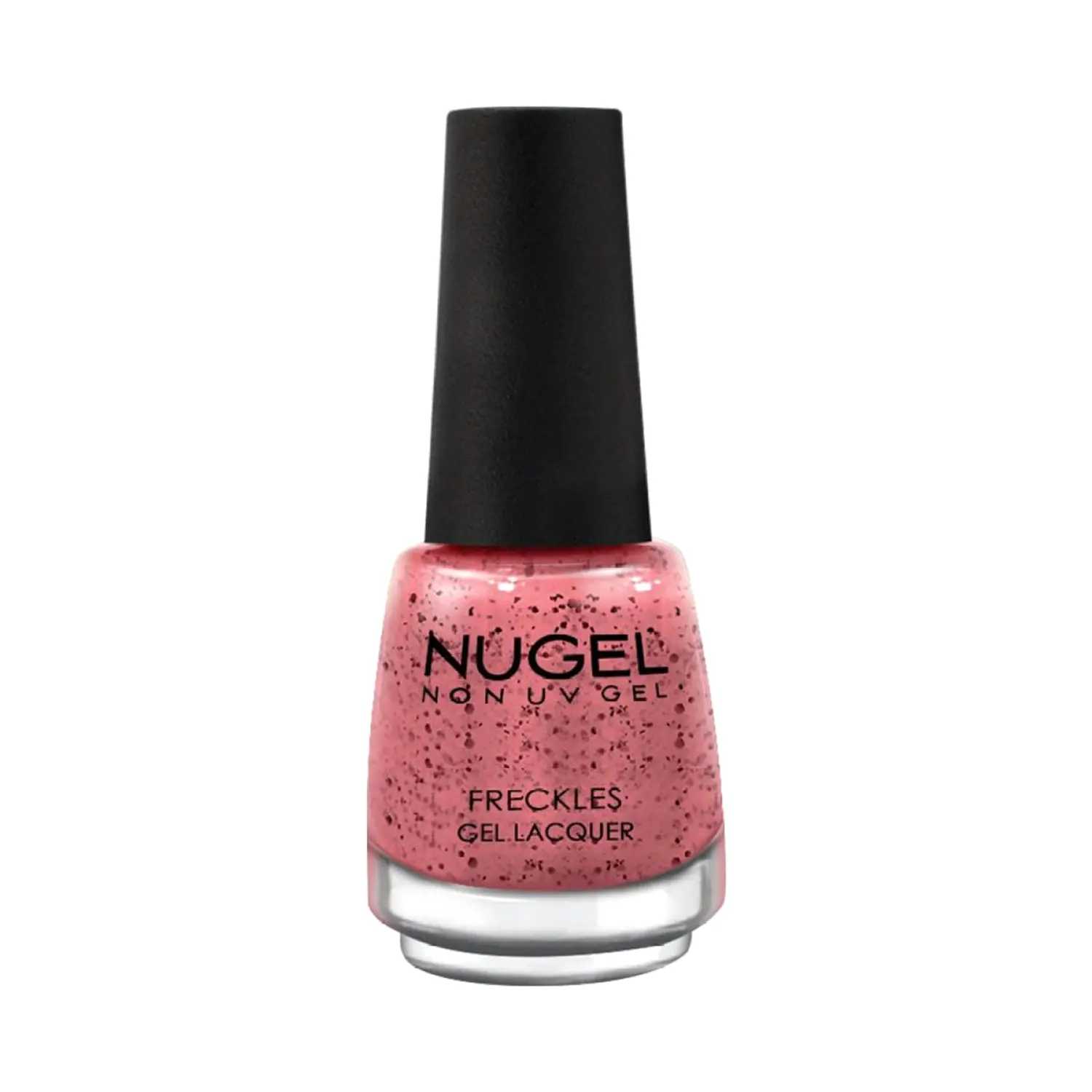 Nugel | Nugel Non UV Gel Freckles Nail Enamel - F4 Freckled Peach (13ml)