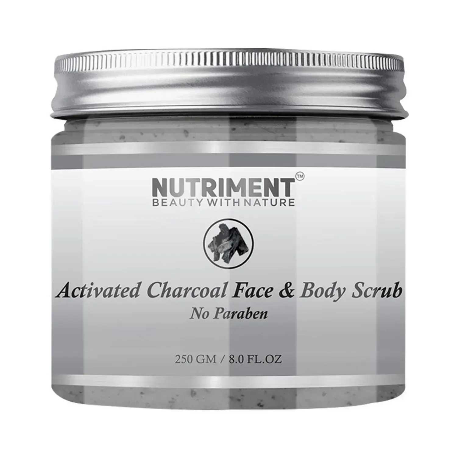 Nutriment | Nutriment Charcoal Face And Body Scrub - (250g)