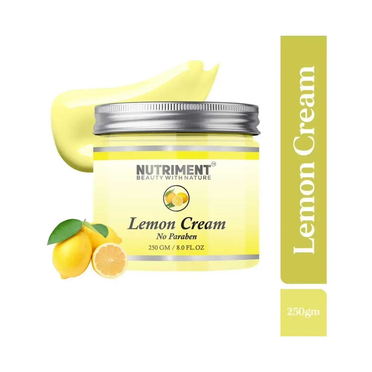 Nutriment Lemon Face Moisturizer Cream - (250g)