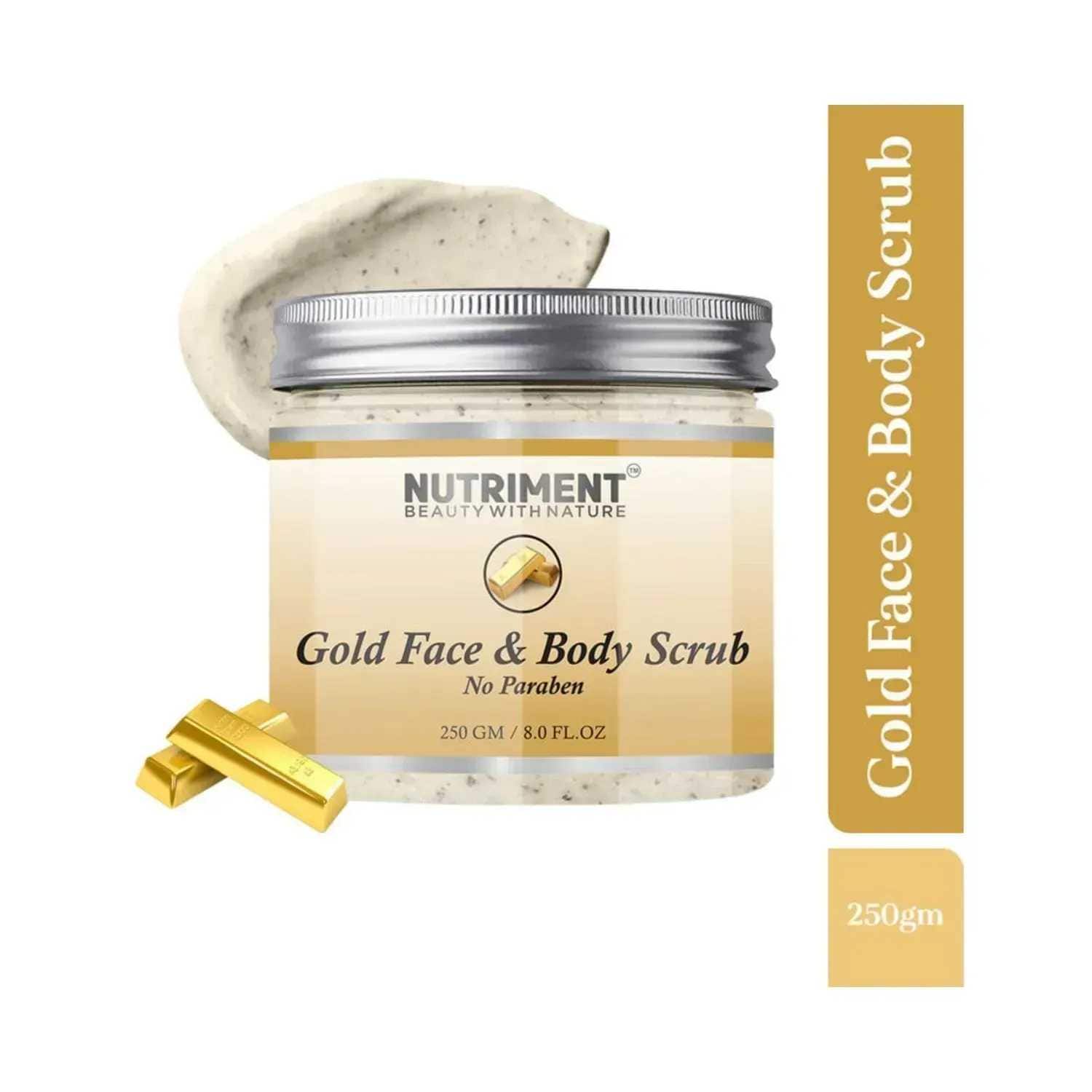 Nutriment | Nutriment Gold Face And Body Scrub - (250g)