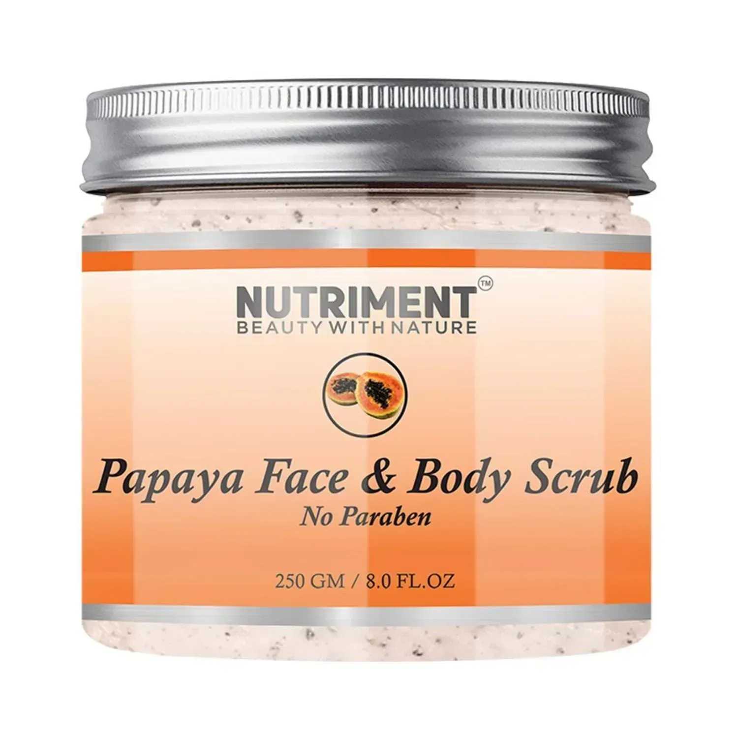 Nutriment | Nutriment Papaya Face And Body Scrub - (250g)