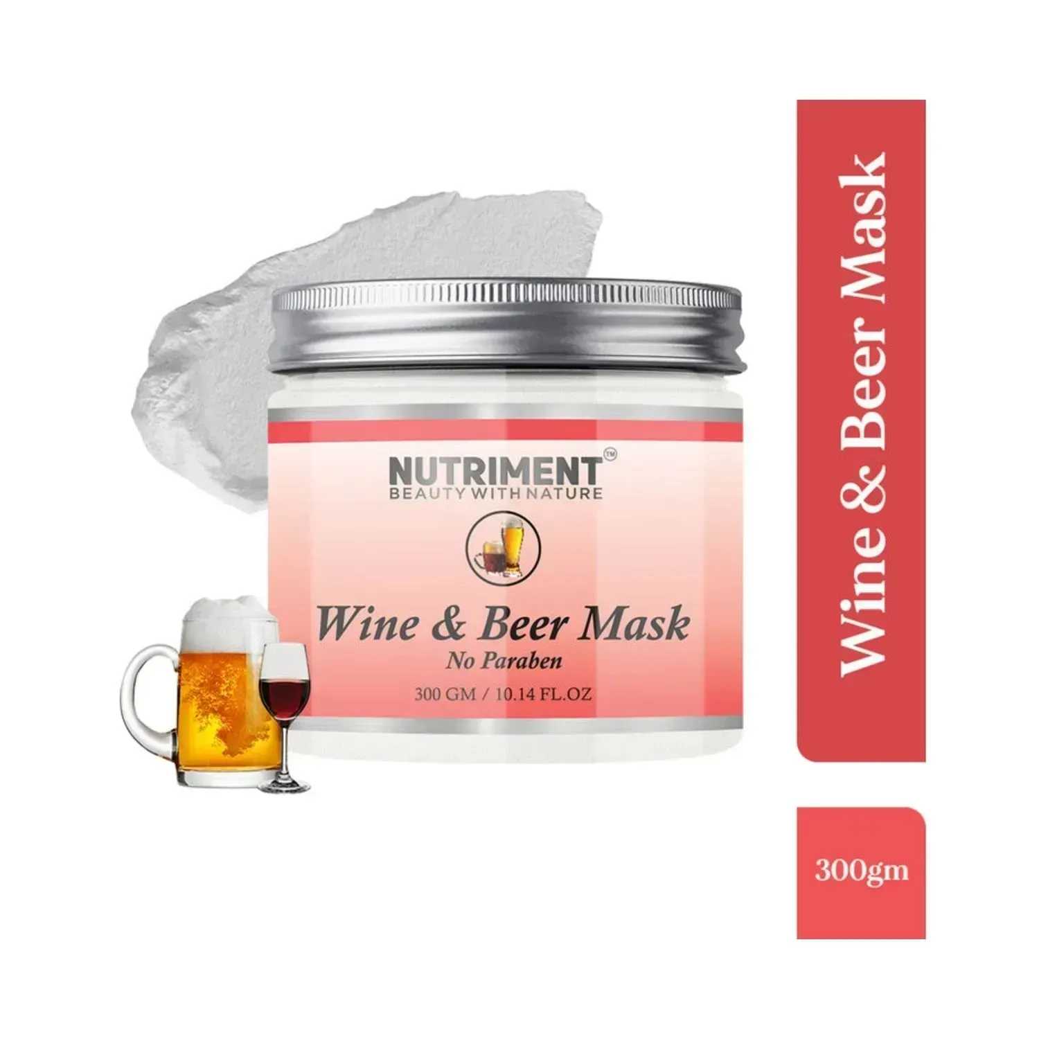 Nutriment | Nutriment Wine And Beer Face Mask - (300g)
