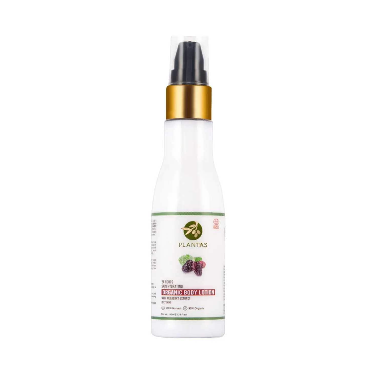 PLANTAS | Plantas 24 Hours Skin Hydrating Organic Body Lotion - (100ml)