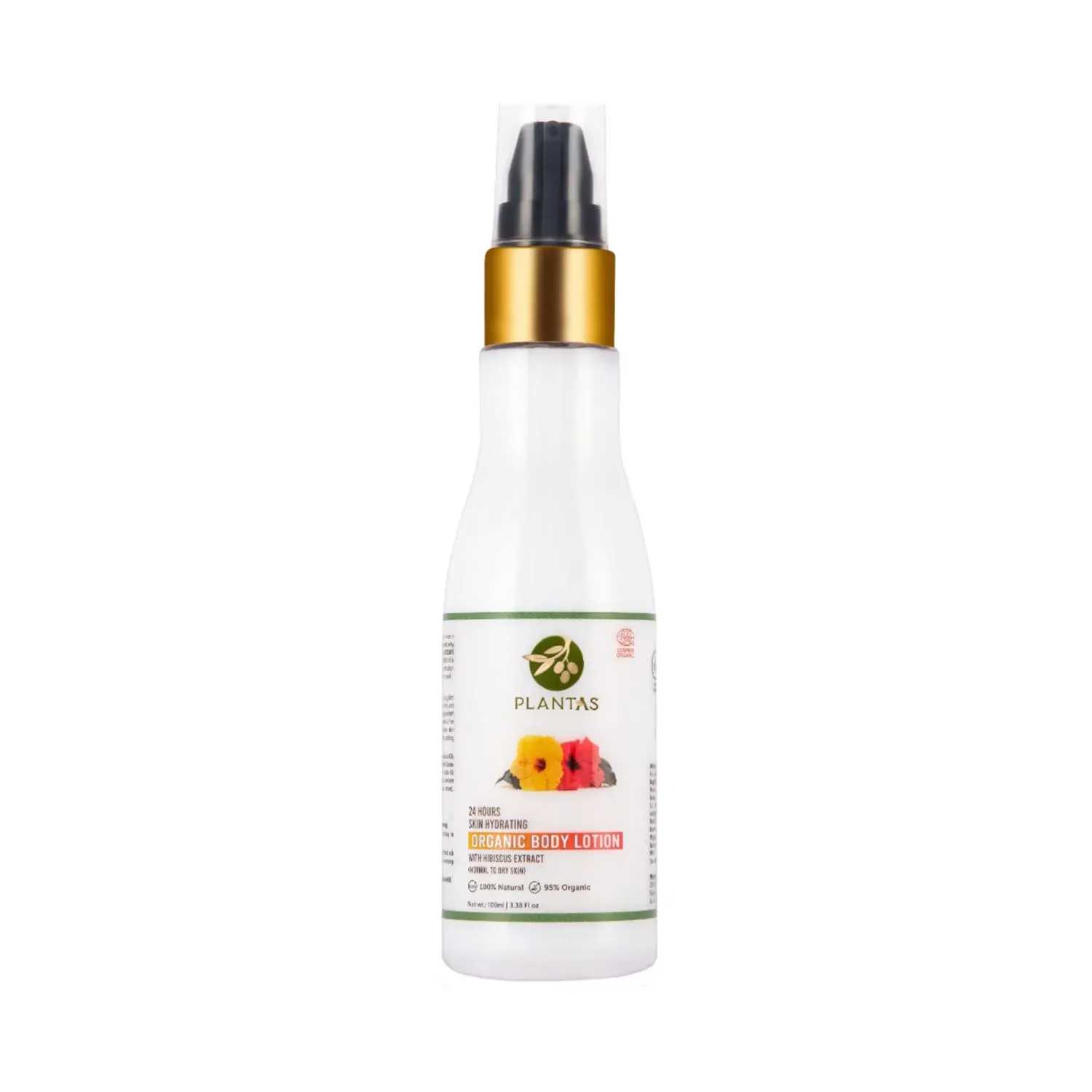 PLANTAS | Plantas 24 Hours Skin Hydrating Organic Body Lotion - (100ml)