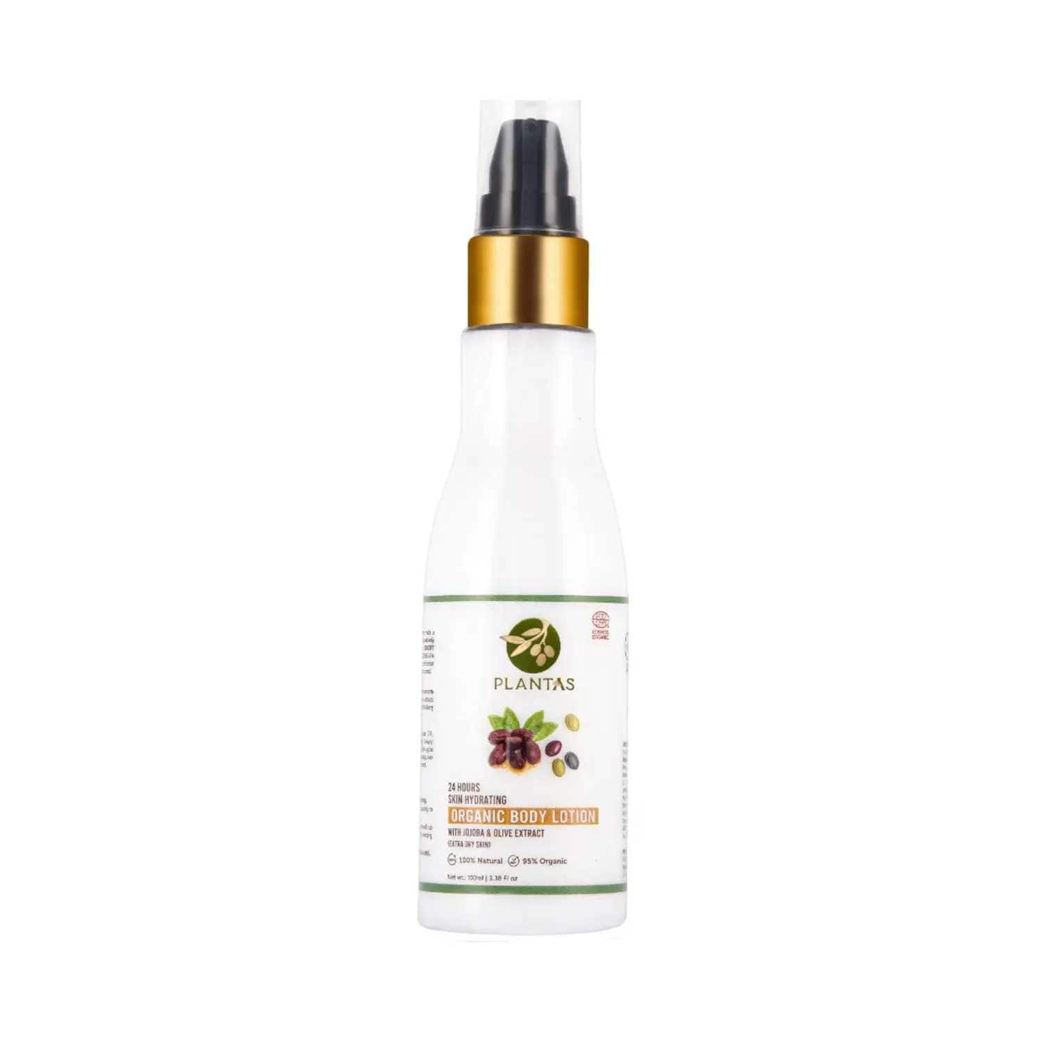 PLANTAS | Plantas 24 Hours Skin Hydrating Organic Body Lotion - (100ml)