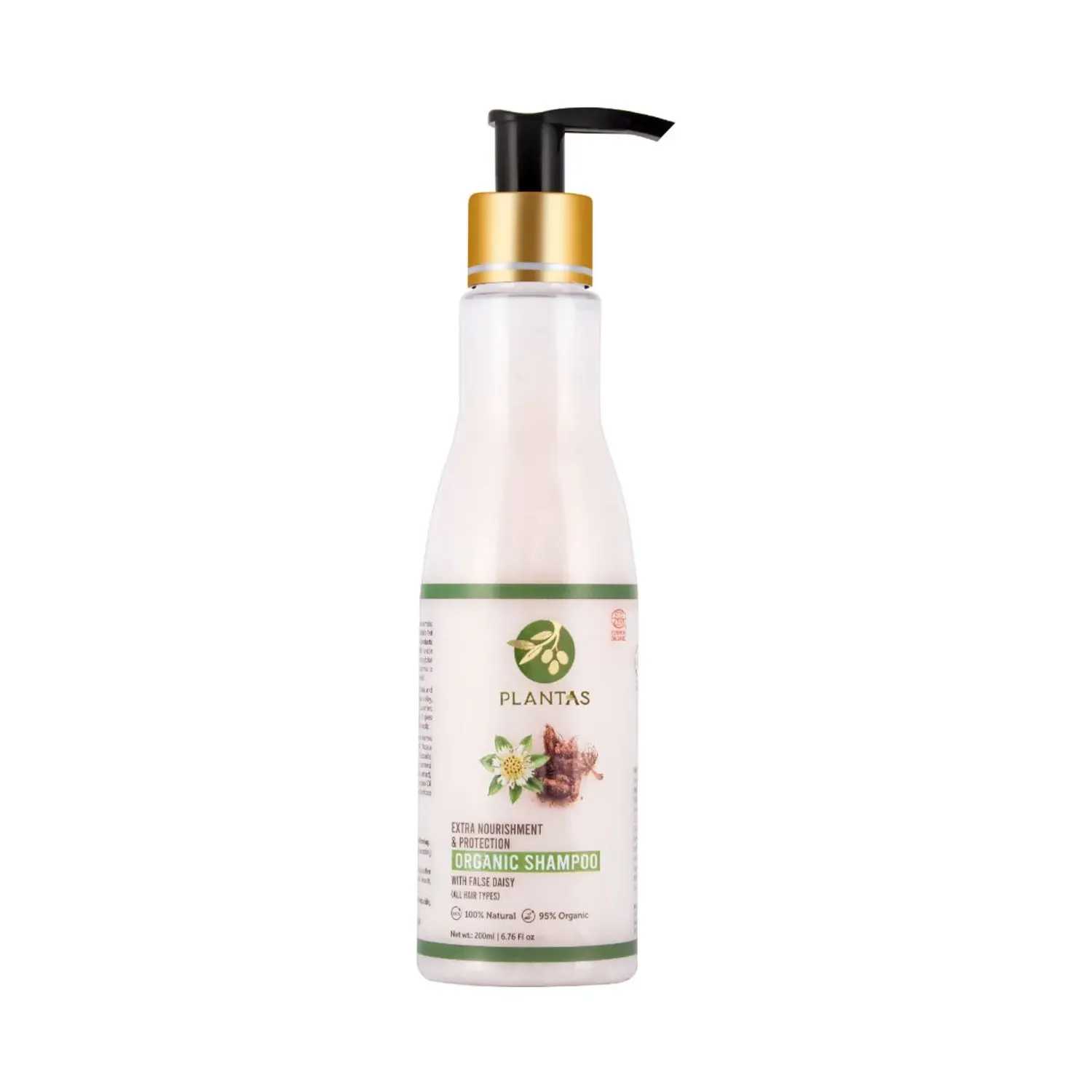 PLANTAS | Plantas Extra Nourishment & Protection Organic Shampoo - (200ml)