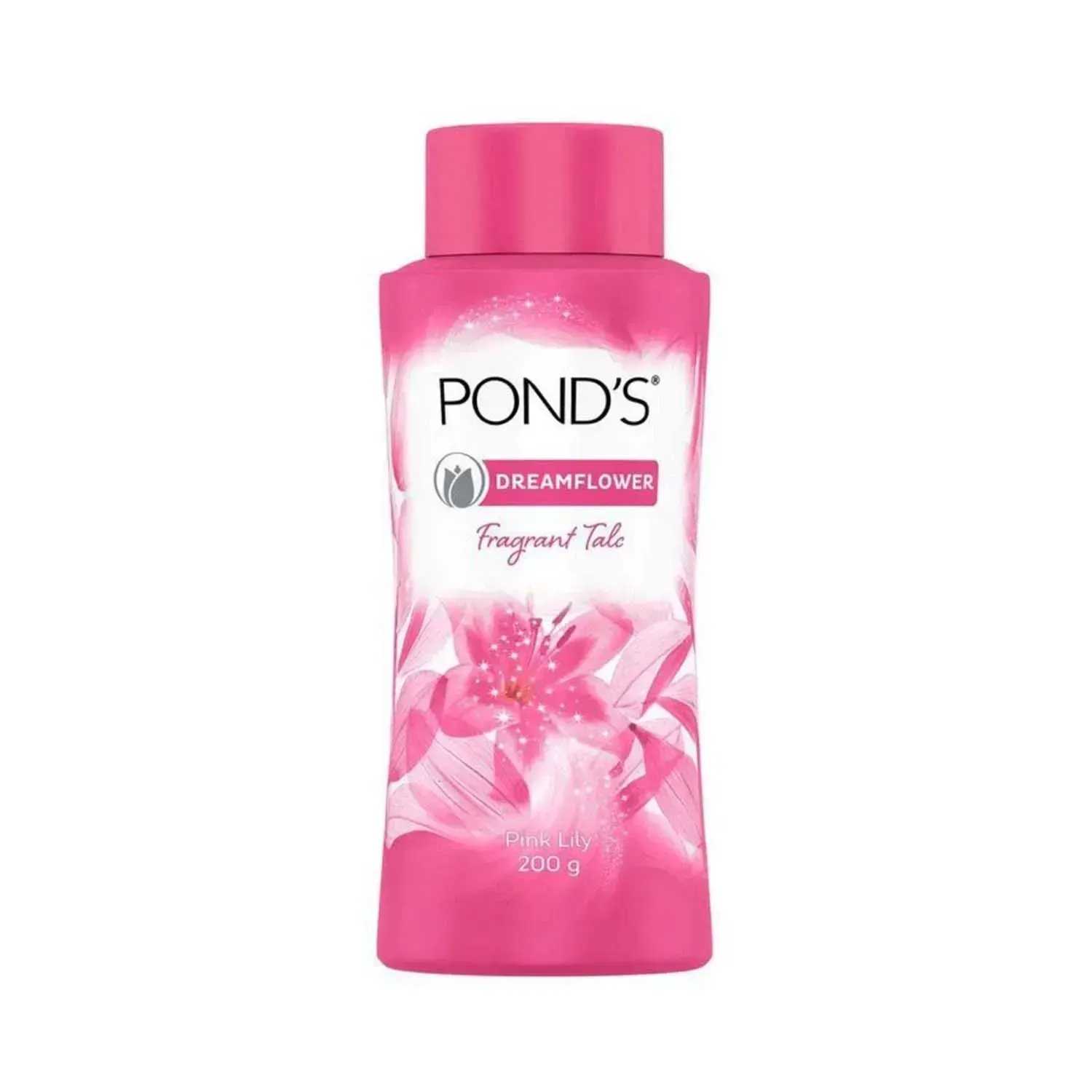 Pond's | Pond's Dreamflower Fragrant Pink Lily Talc Powder - (200g)