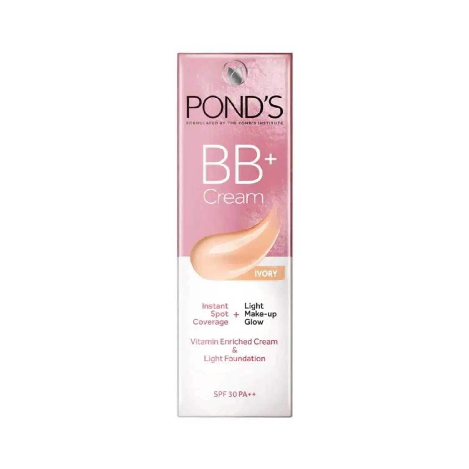 Pond's | Pond's BB+ Cream Instant Spot Coverage + Light Makeup Glow - Ivory (18g)