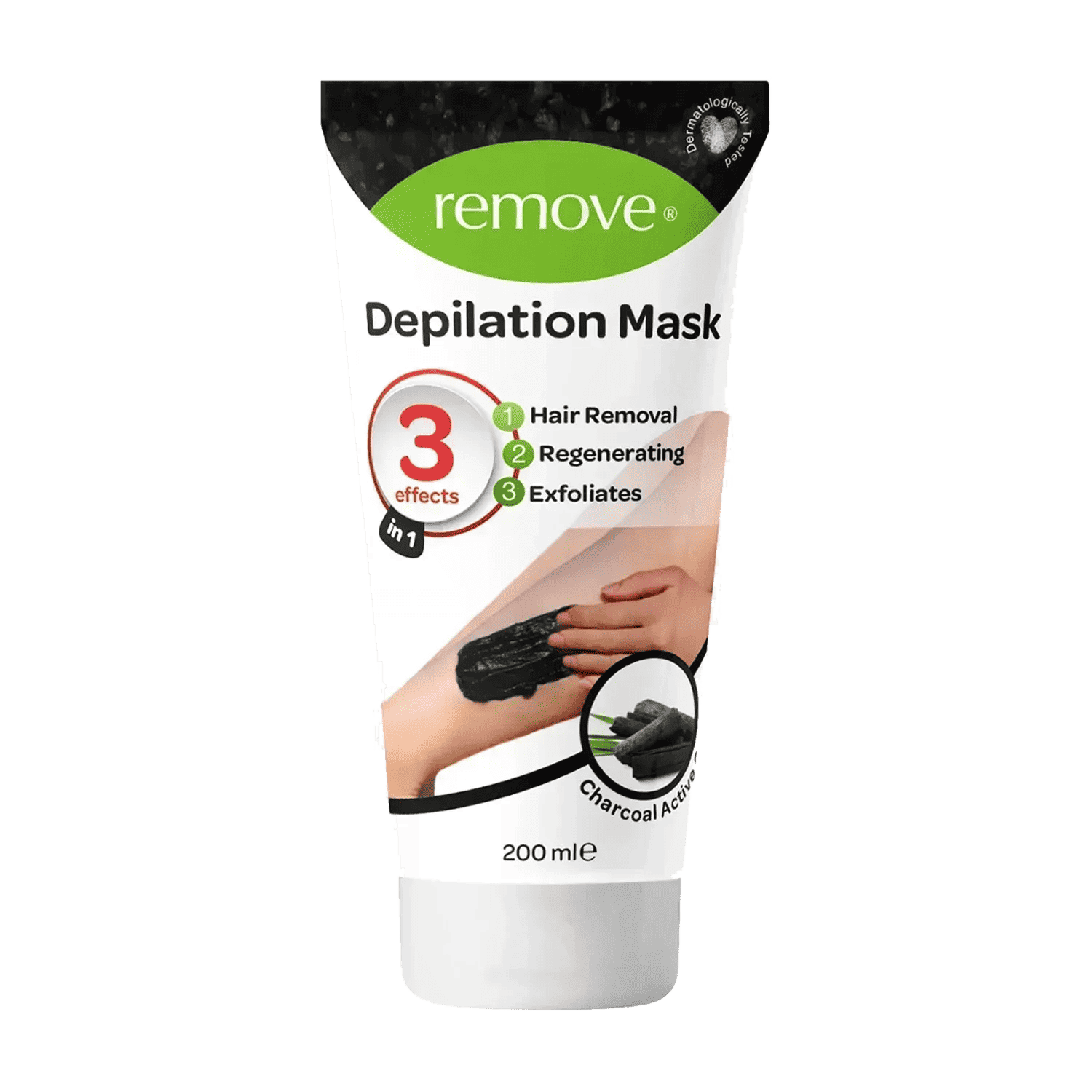 REMOVE | Remove Depilation Mask Natural Clay & Active Carbon (200ml)
