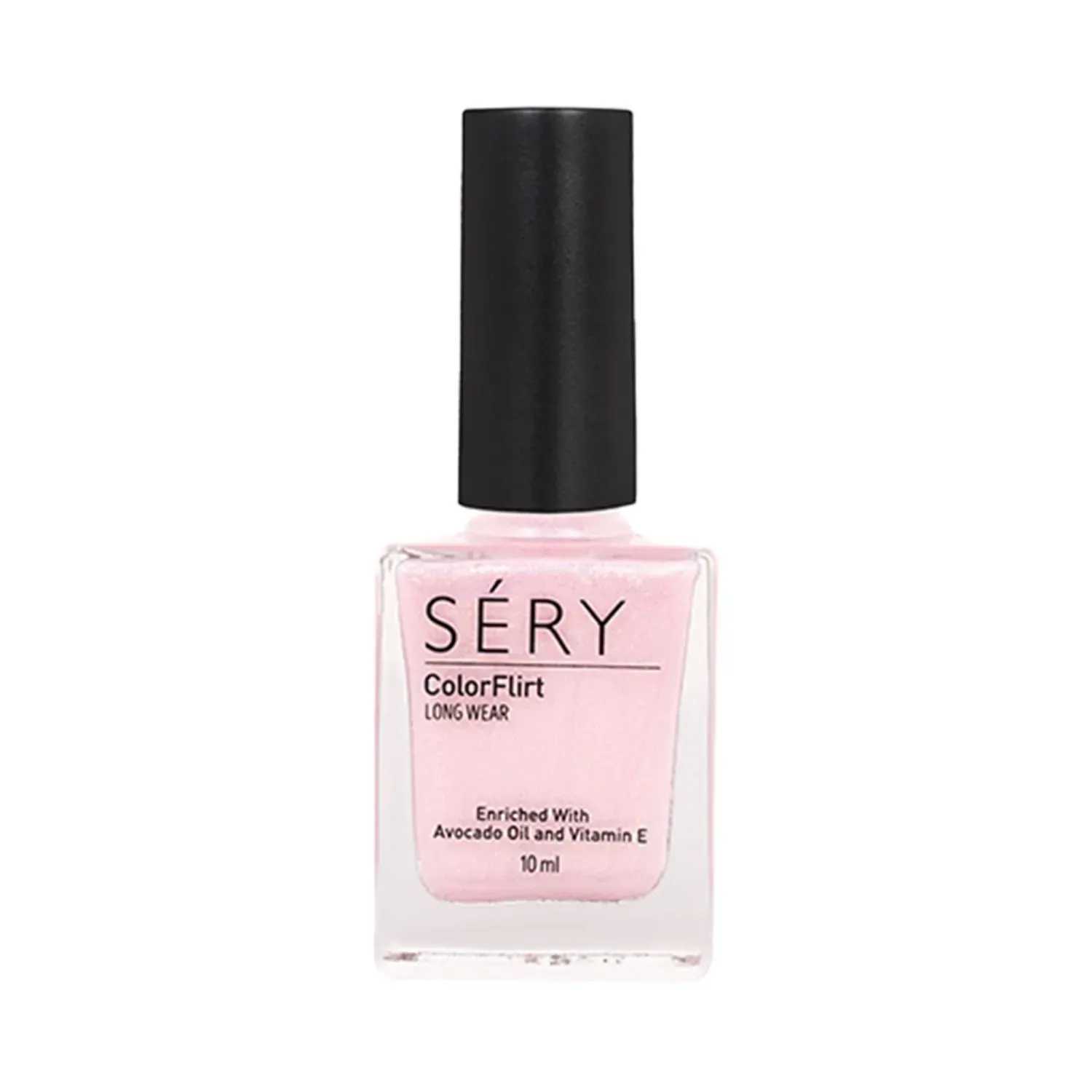 Sery | Sery Colorflirt Pastel Shimmer Nail Polish - Glazing Pink (10ml)