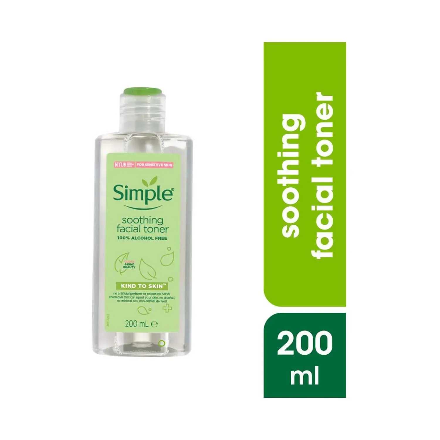Simple | Simple Kind To Skin Soothing Facial Toner (200ml)