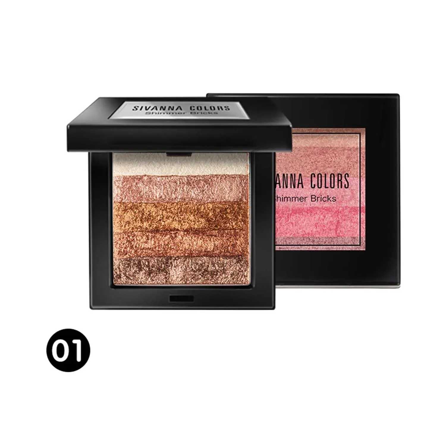 Sivanna | Sivanna Colors Shining Star Shimmer Brick Blusher - 01 Shade (20g)