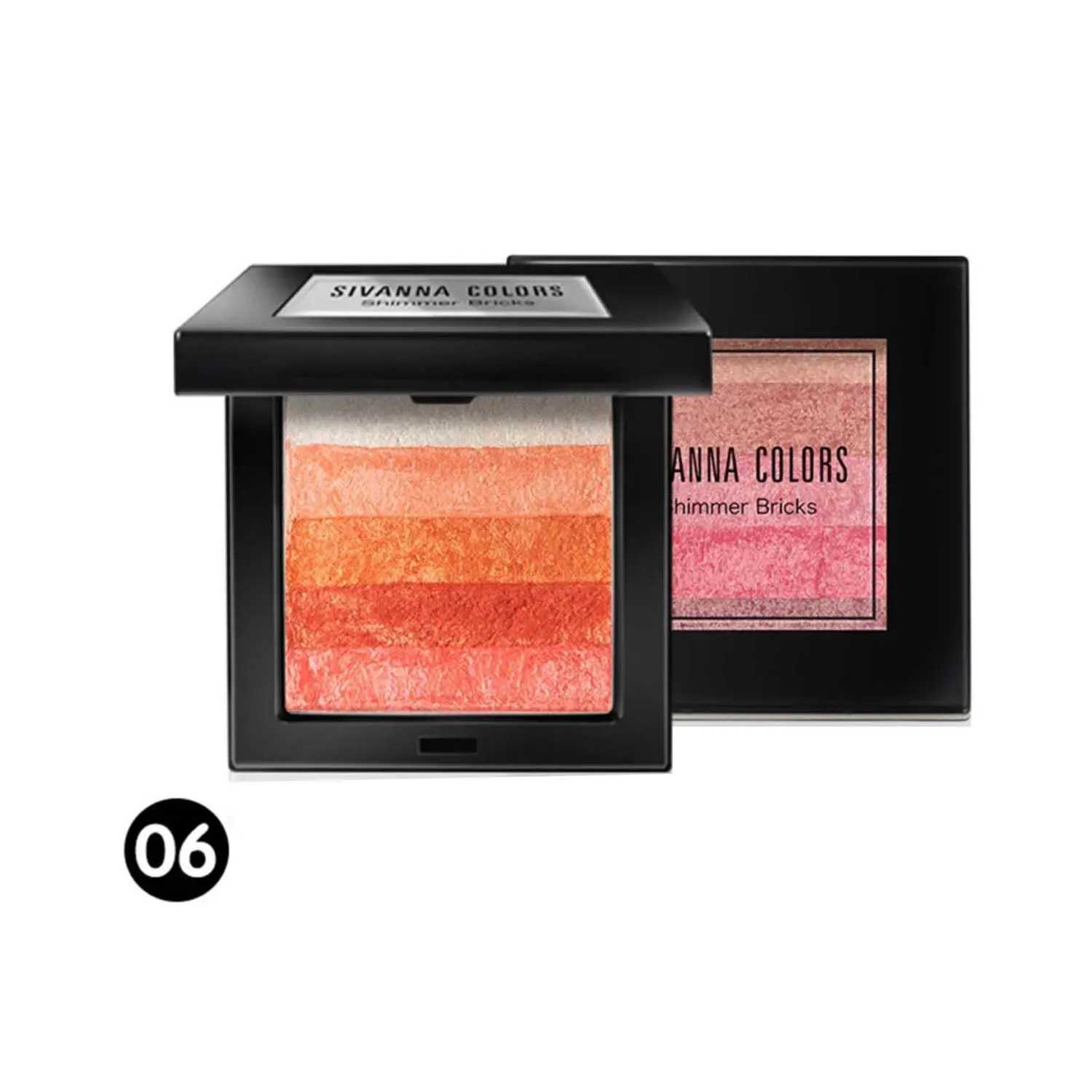 Sivanna | Sivanna Colors Shining Star Shimmer Brick Blusher - 06 Shade (20g)