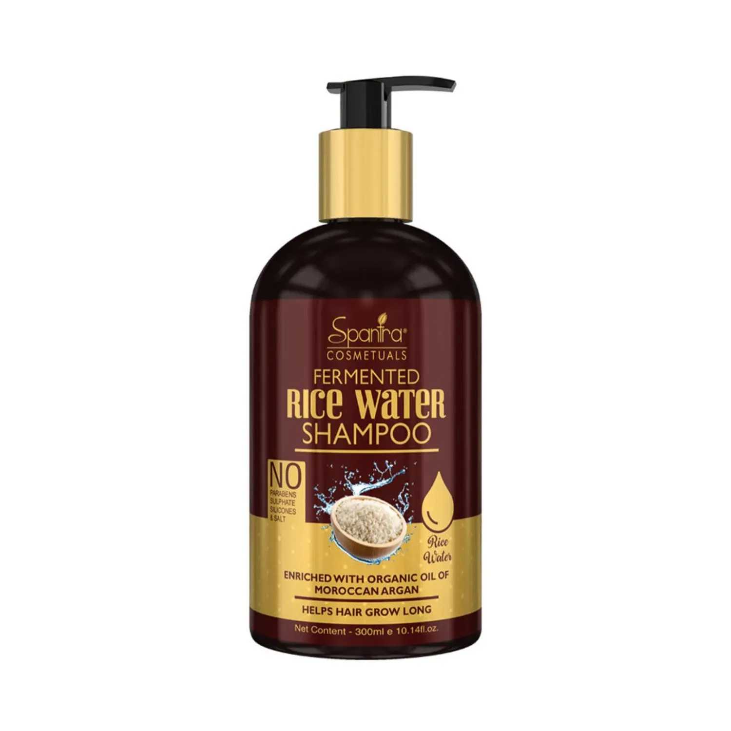 Spantra Fermented Rice Water Shampoo - (300ml)