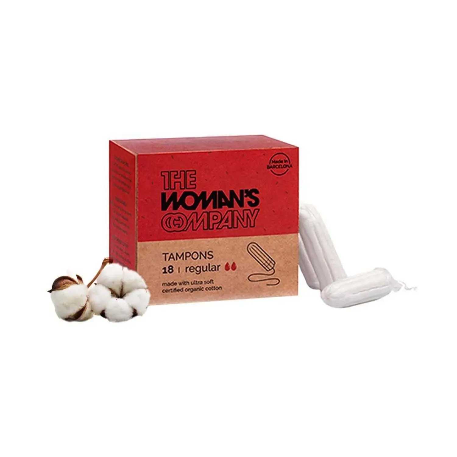 The Woman's Company | The Woman's Company Tampons Without Applicator - (18 Pcs)