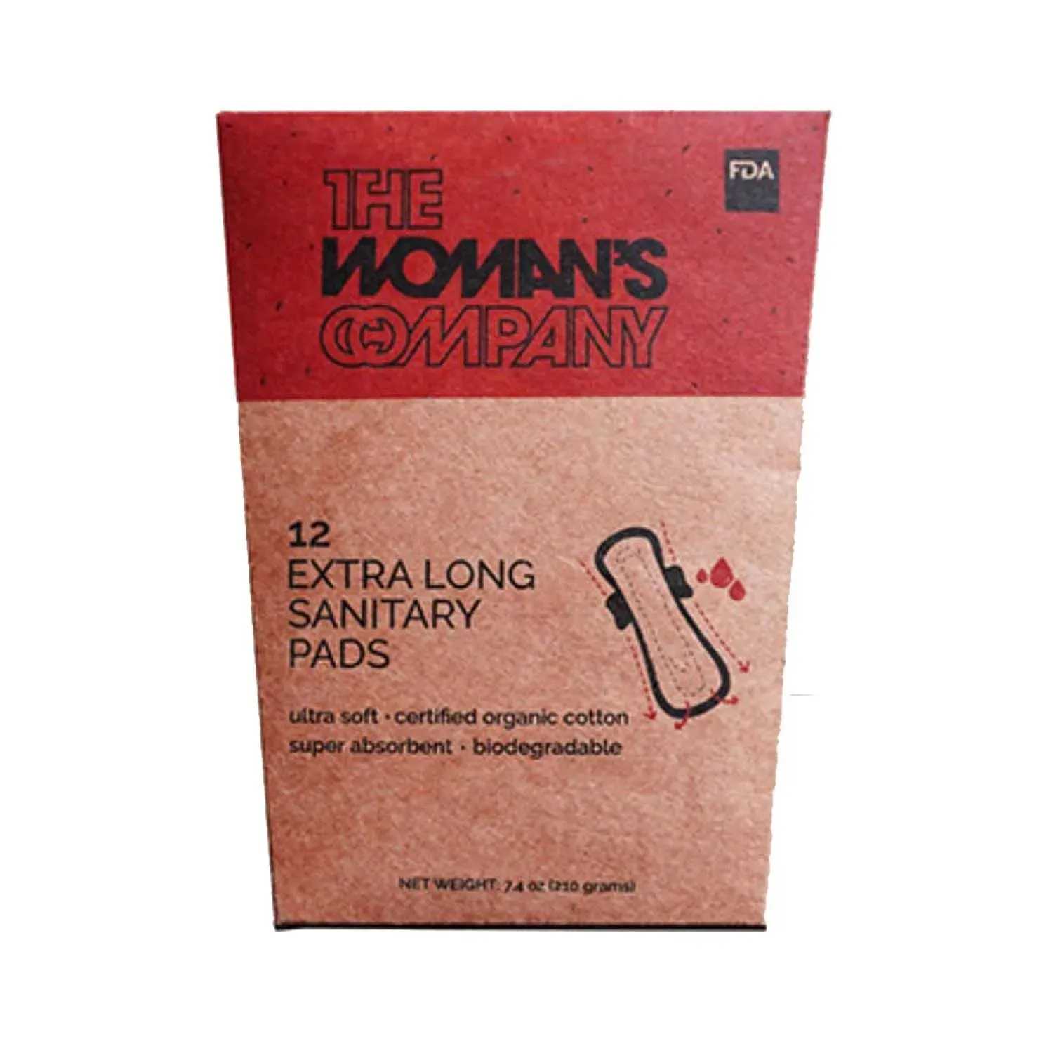 The Woman's Company | The Woman's Company Extra Large Sanitary Pads - (12 Pcs)