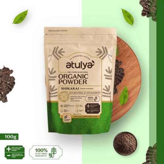 Atulya Shikakai Organic Powder (100g)