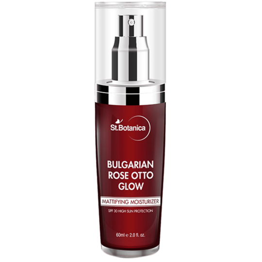 St.Botanica Bulgarian Rose Otto Glow Mattifying Moisturizer SPF 30 - (60ml)