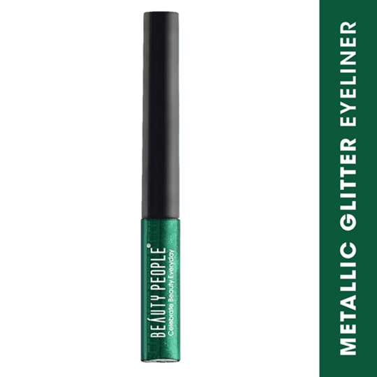 Beauty People Metallic Glitter Eyeliner Green Mile (1Pc)
